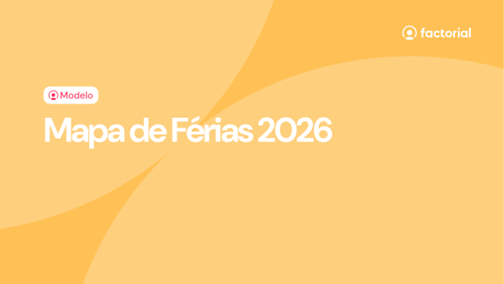 Mapa de Férias 2026