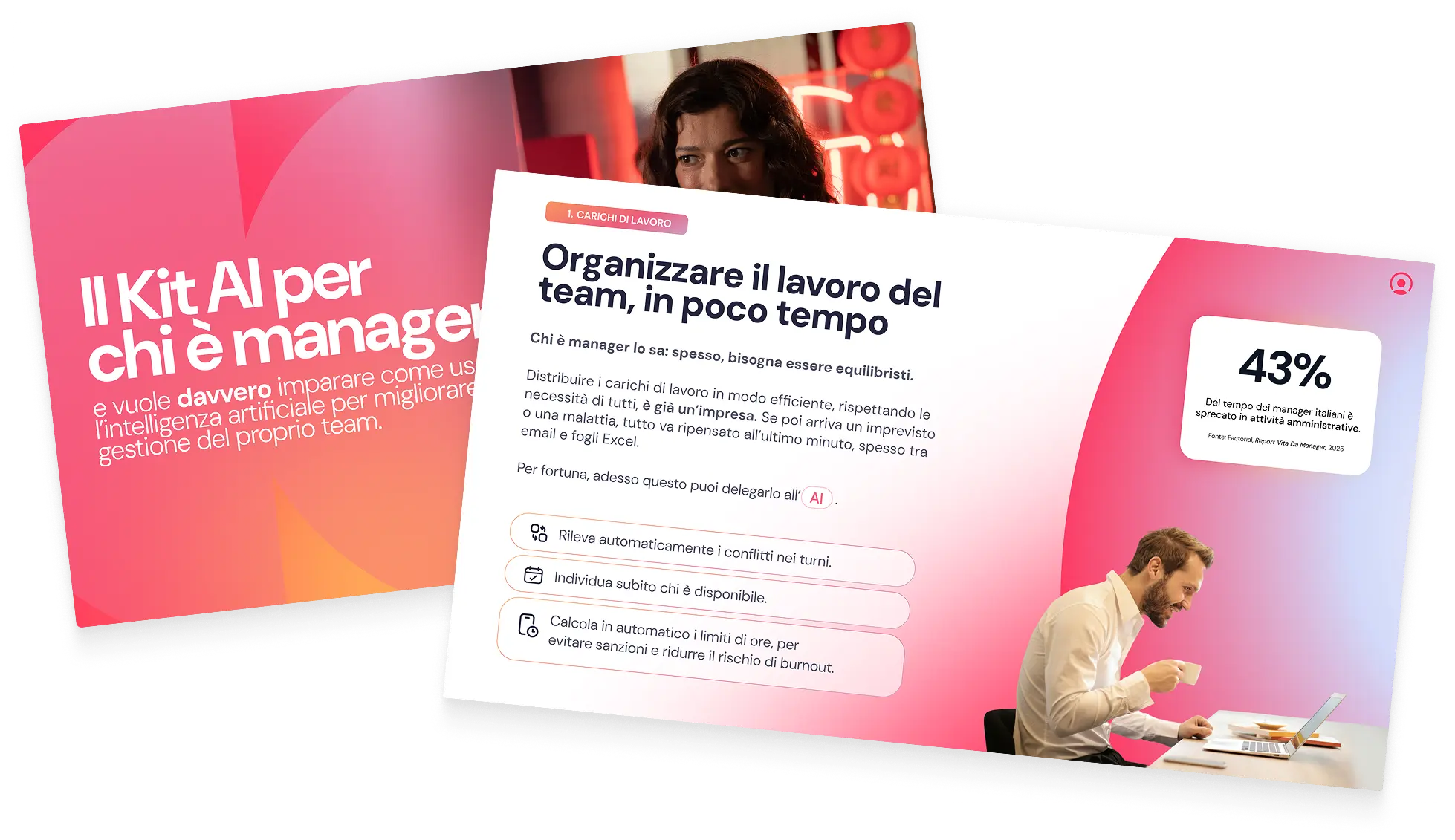 Kit AI per manager Scarica gratis il kit AI per chi gestisce un team in azienda