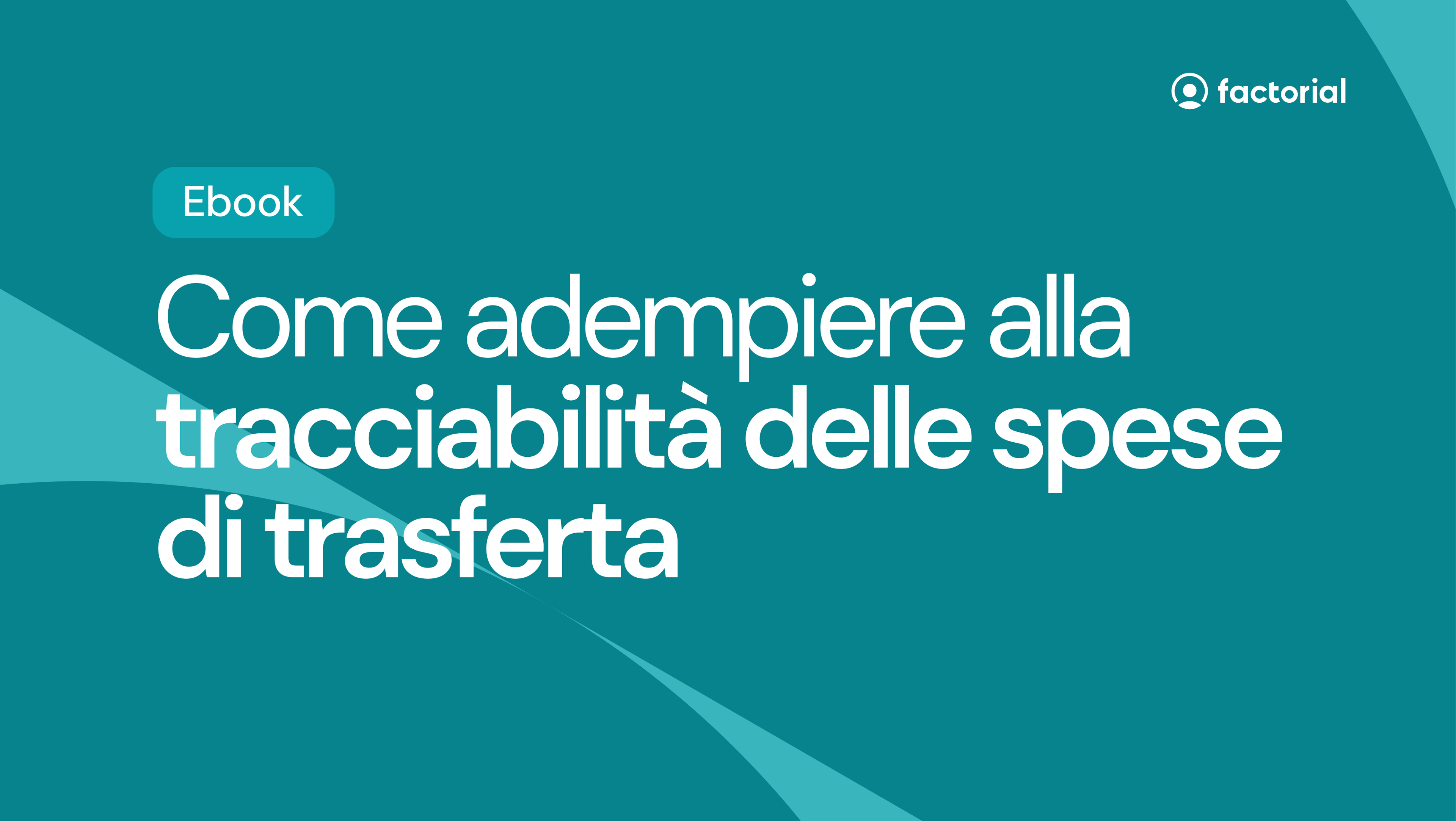 Scarica gratis la guida in PDF su come adempiere alla tracciabilità delle spese di trasferta