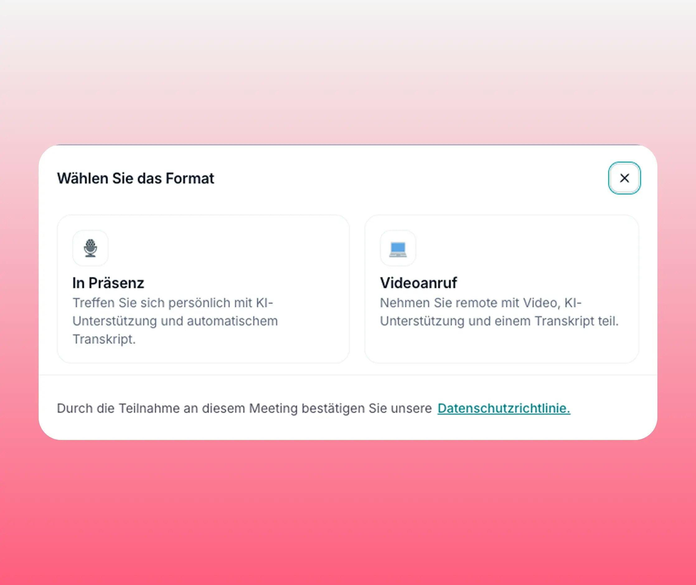 1:1 Meetings 1:1 Gespräche