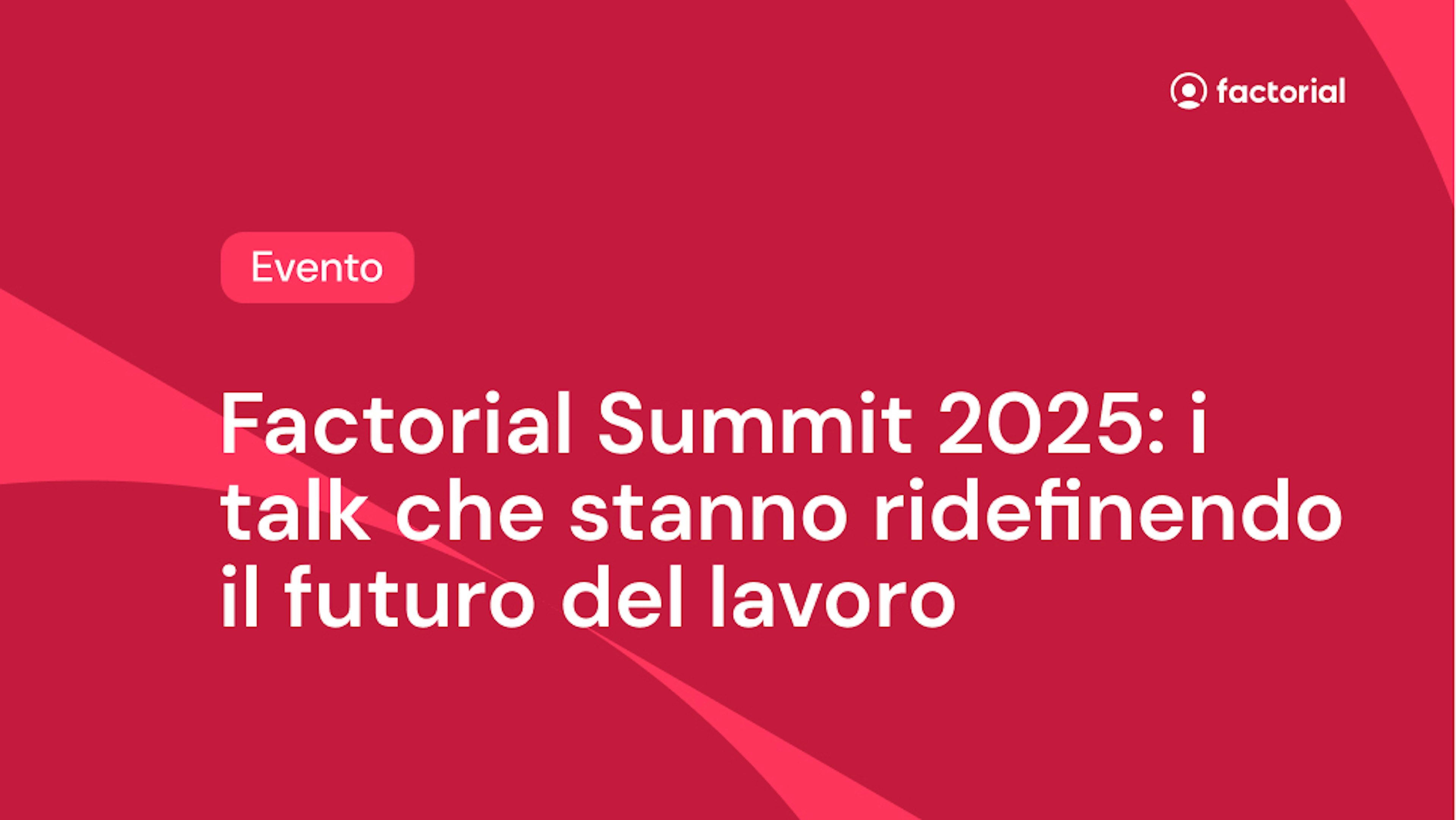 Factorial Summit 2025 Talks