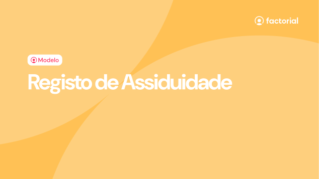 registo de assiduidade modelo de assiduidade