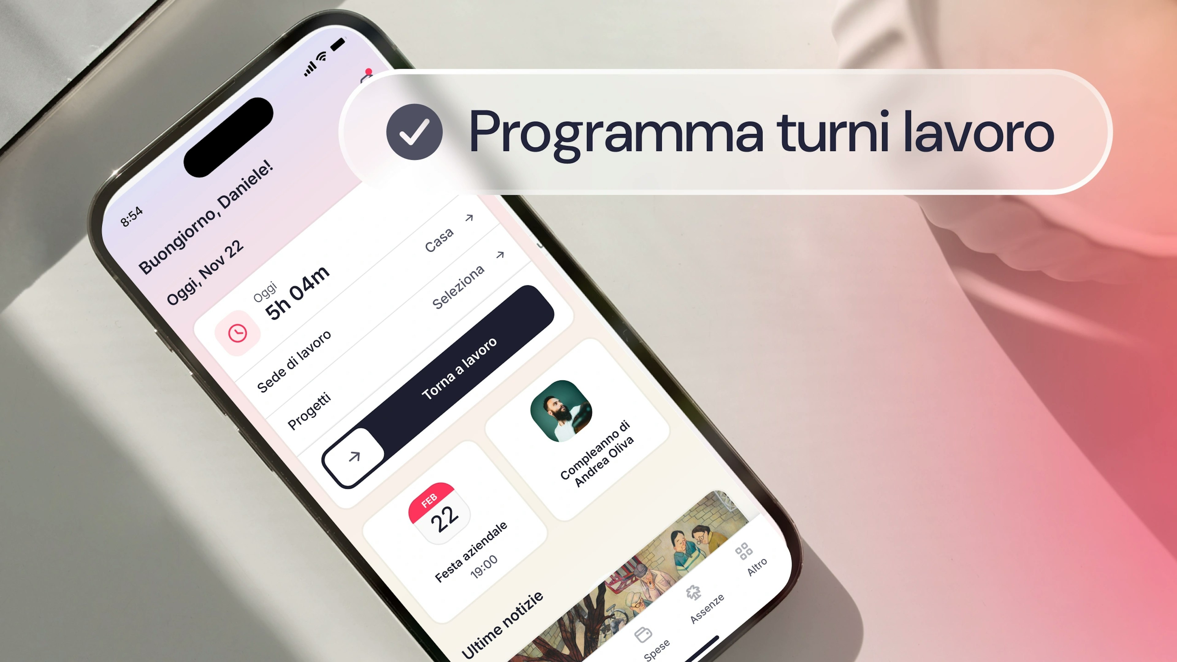 Factorial è il software per la gestione turni di lavoro
