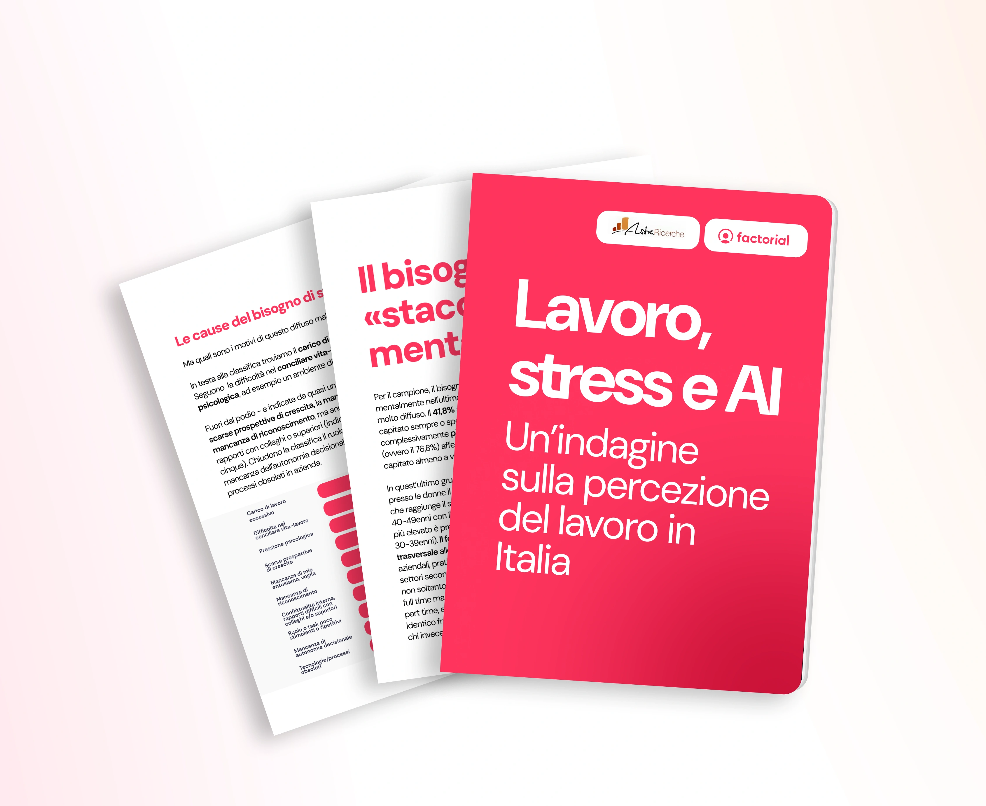 Report Factorial - Lavoro stress e AI Report Factorial - Lavoro stress e AI