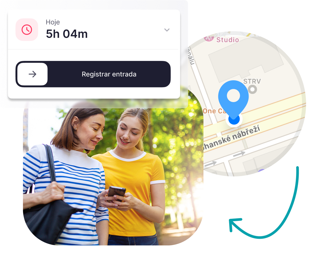 Controle de ponto pelo aplicativo de RH Controle de ponto pelo aplicativo de RH
