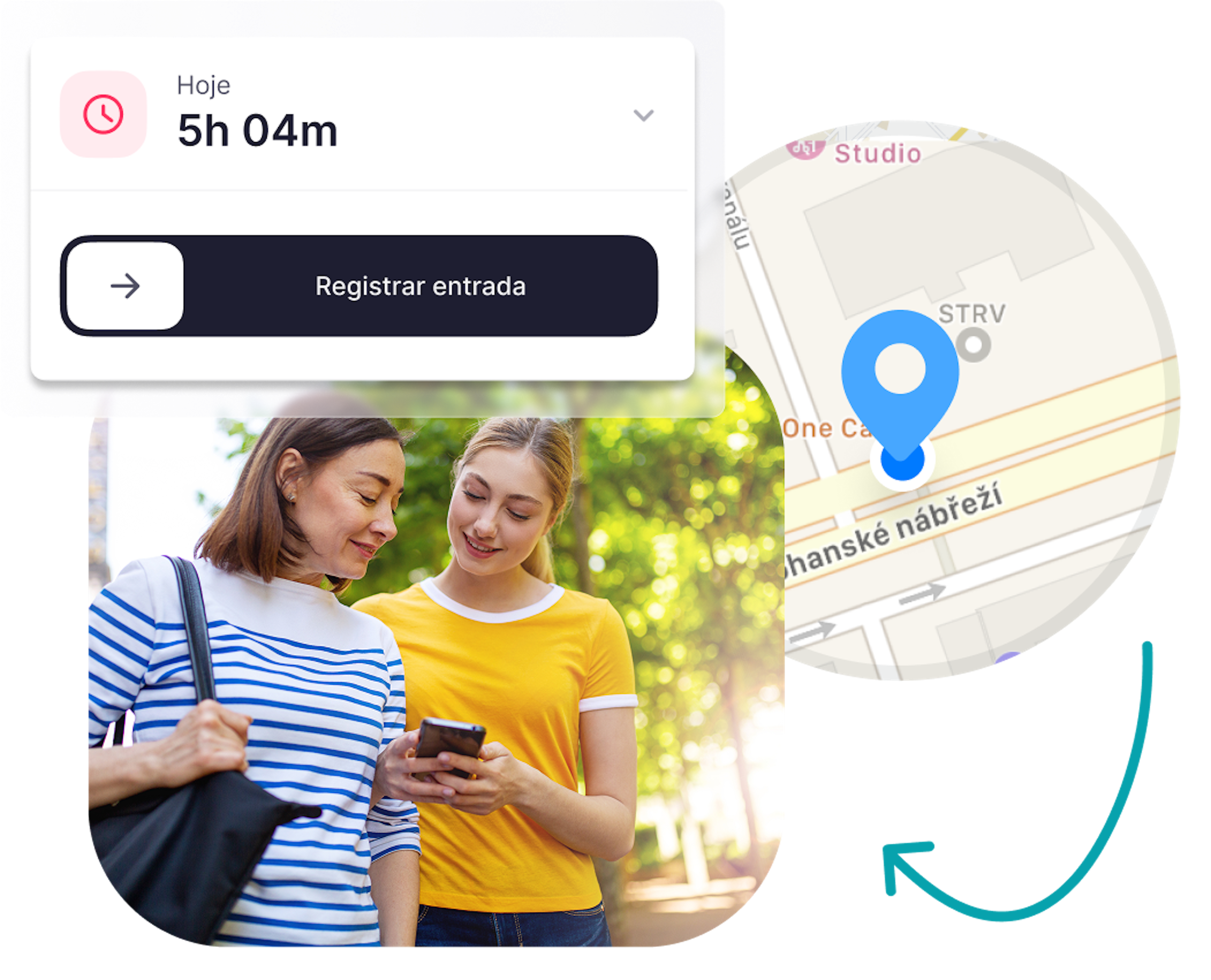 Controle de ponto pelo aplicativo de RH