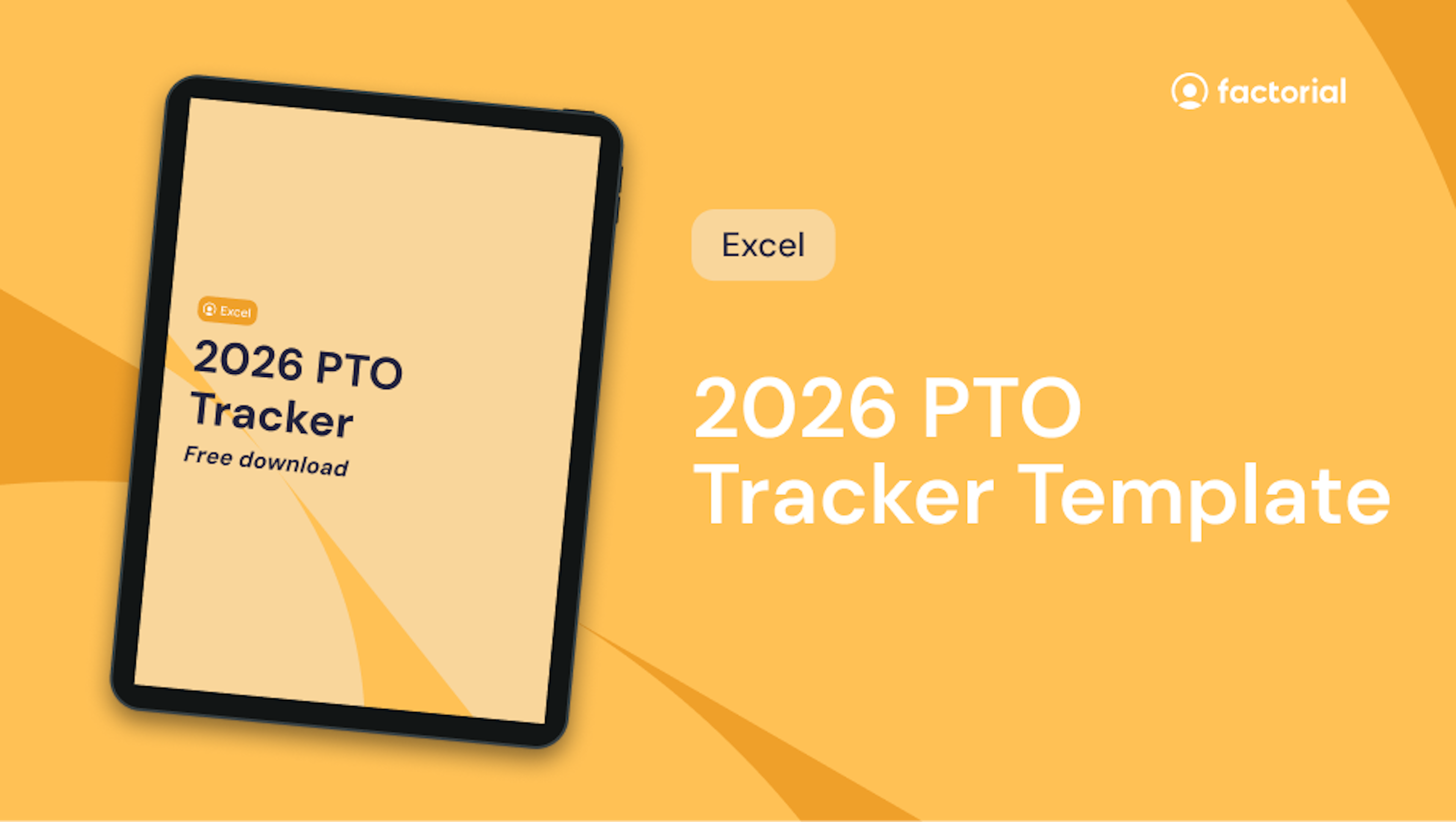 2026 PTO Tracker  Excel Template