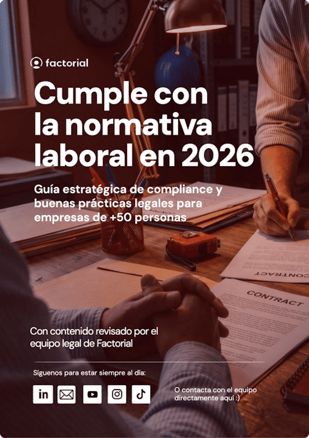 cumplir con las normativas laborales