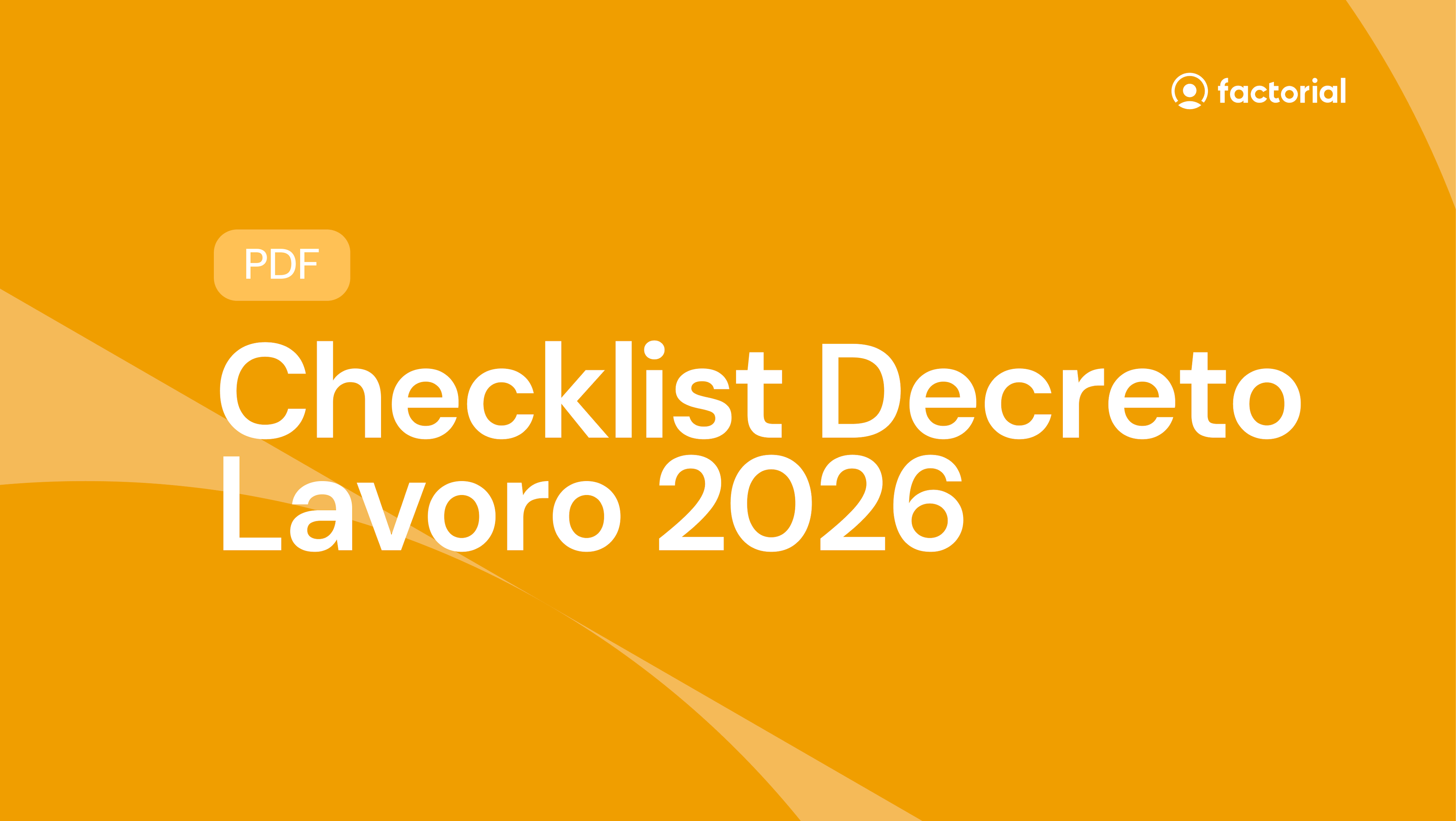 decreto lavoro 2026 checklist