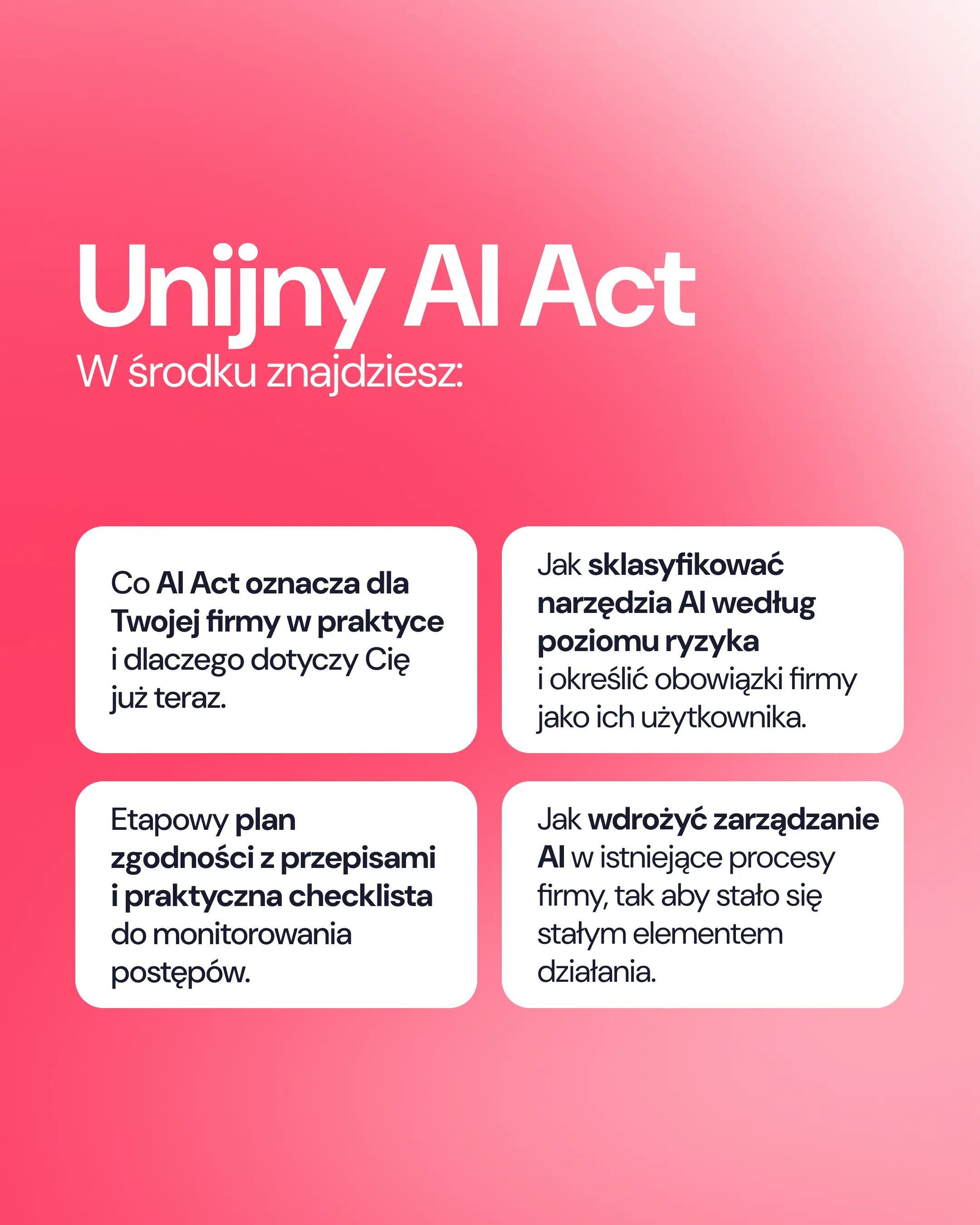 EU AI Act PL Unijny AI Act