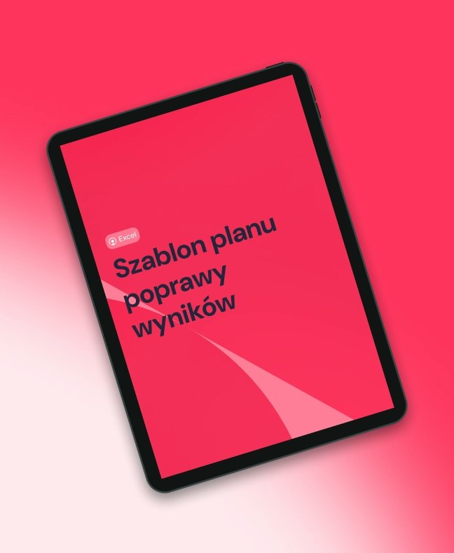 Szablon planu poprawy wyników Szablon planu poprawy wyników