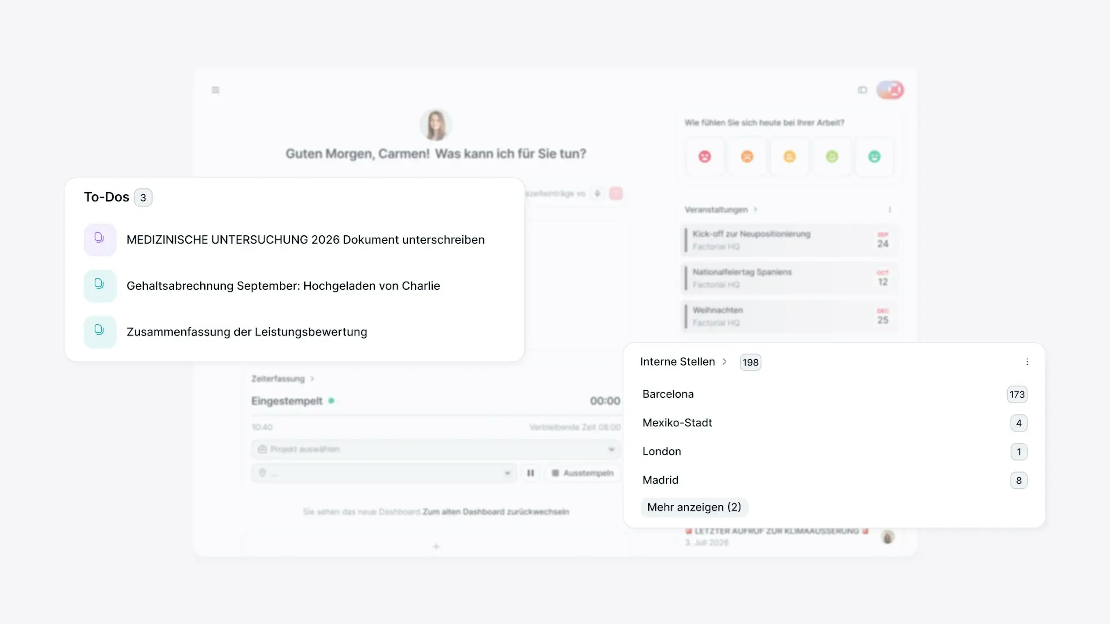 Factorial Plattform für HR Prozesse, Dokumente und Lohnabrechnung