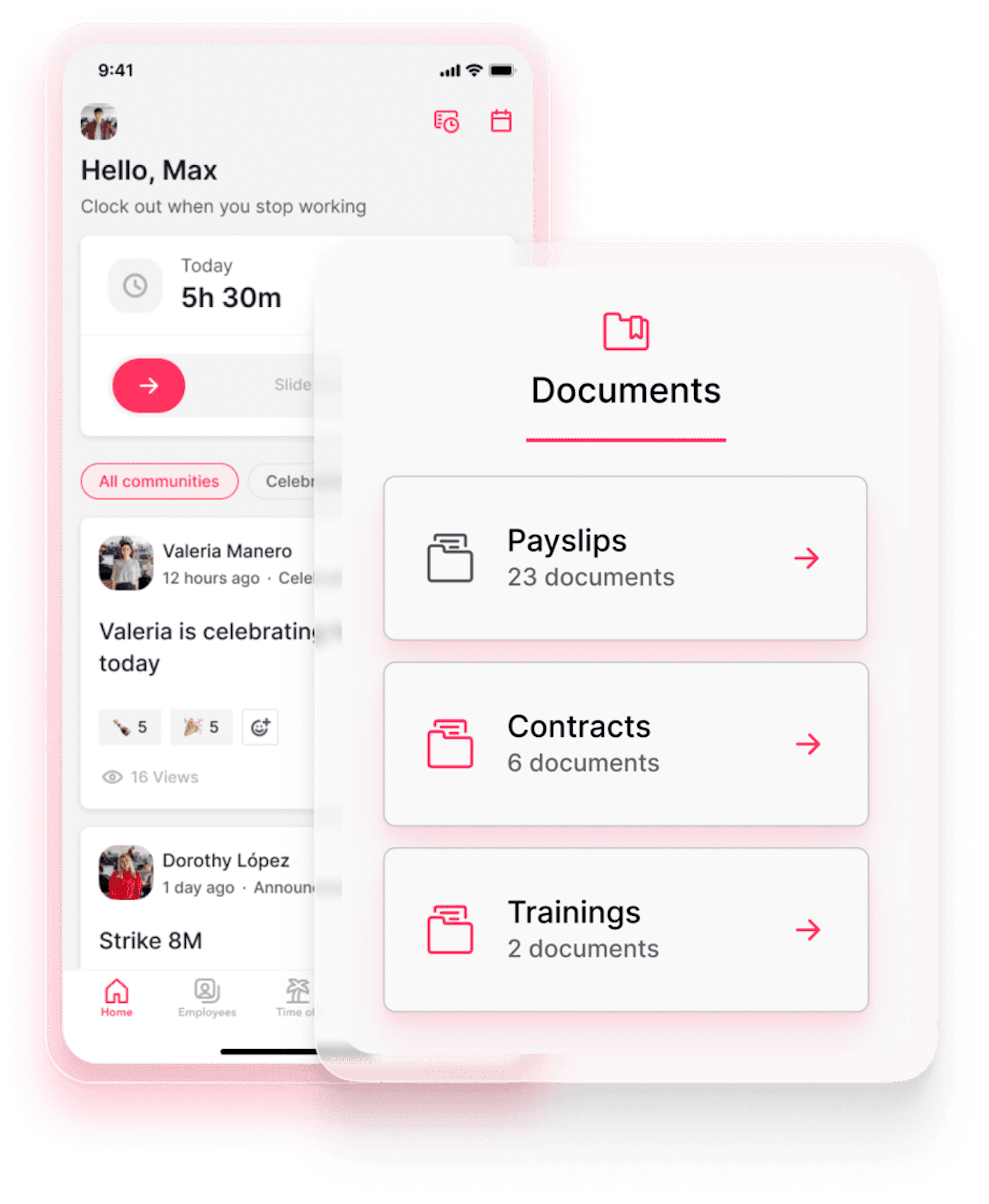 Mobile app screenshot