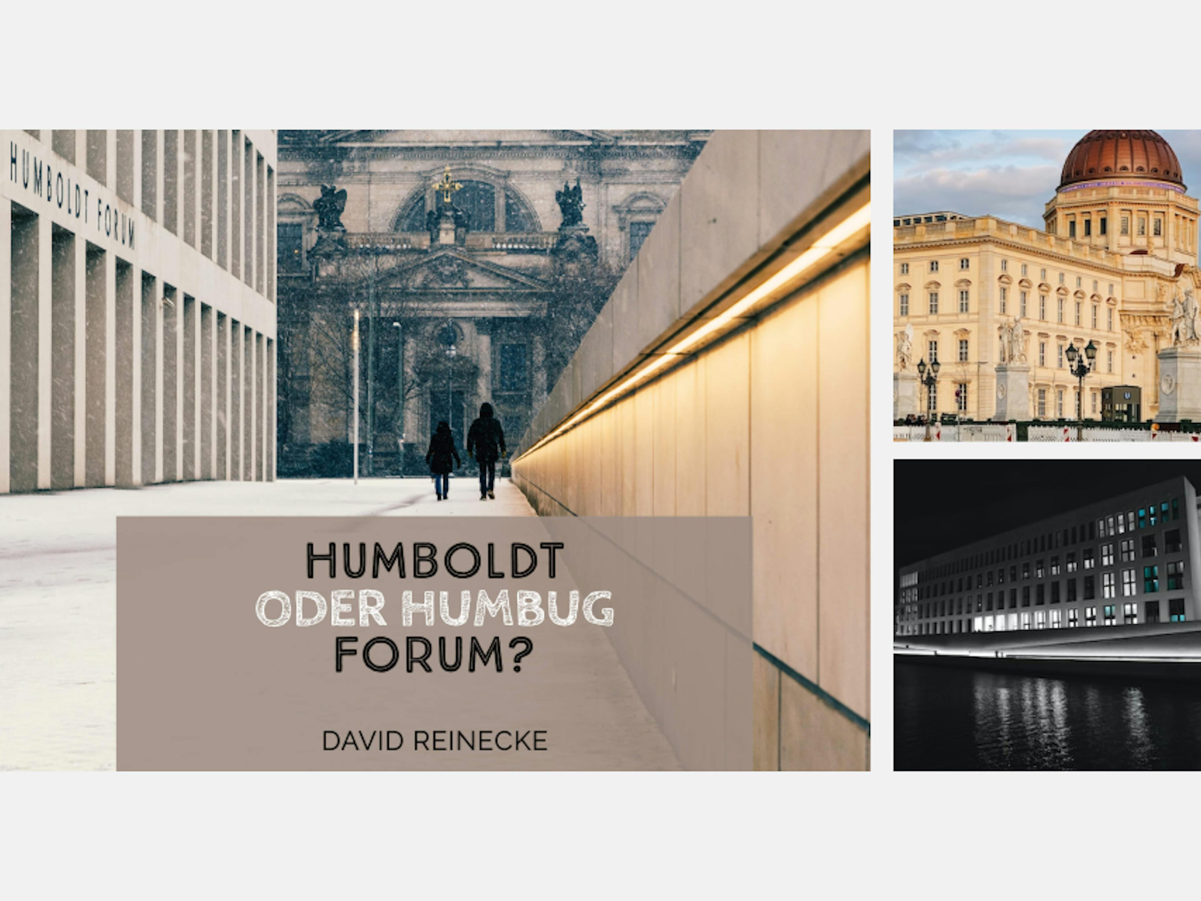 Humboldt oder Humbug Forum? Eine Kritik