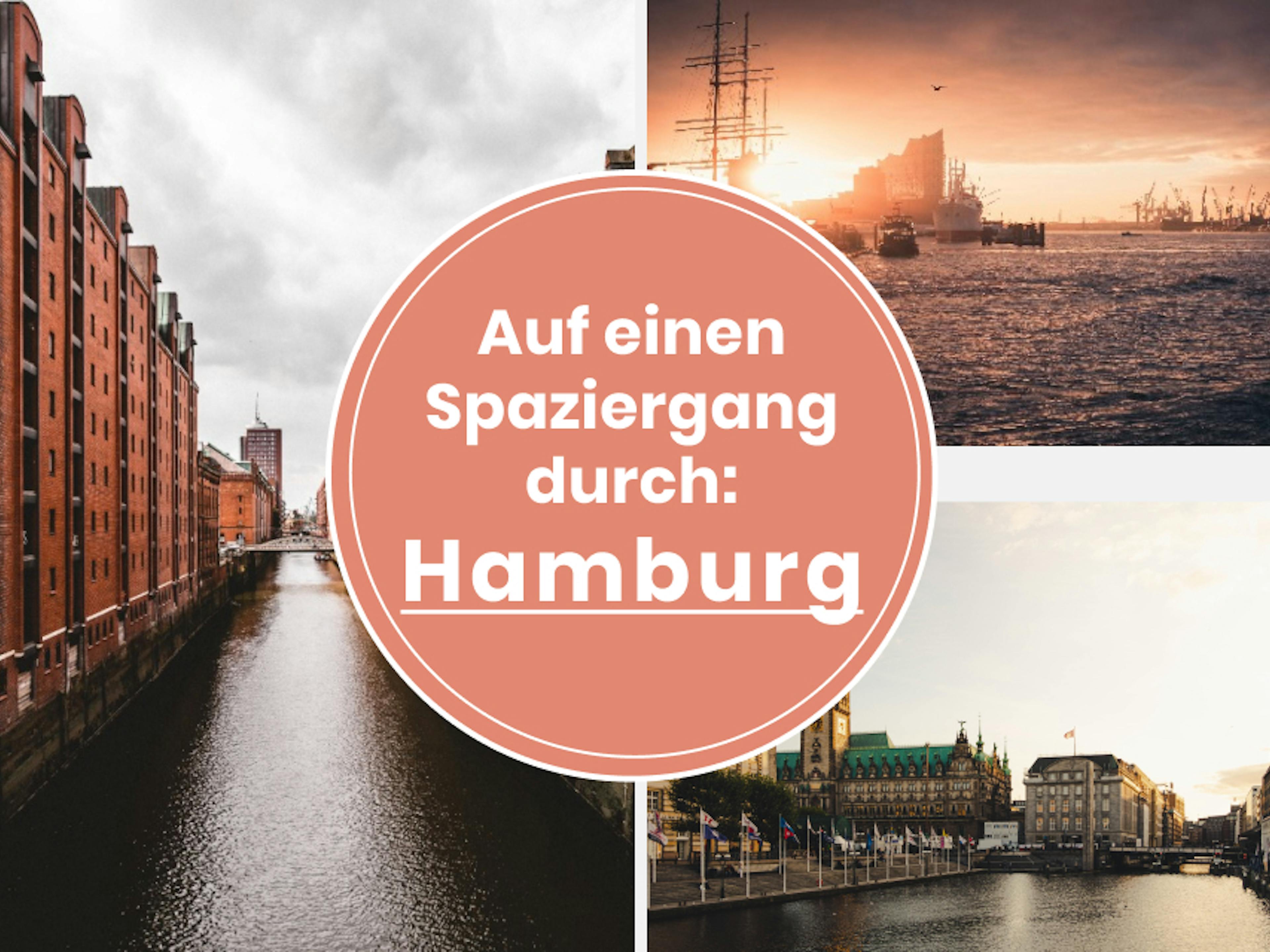Auf einen Spaziergang durch Hamburg