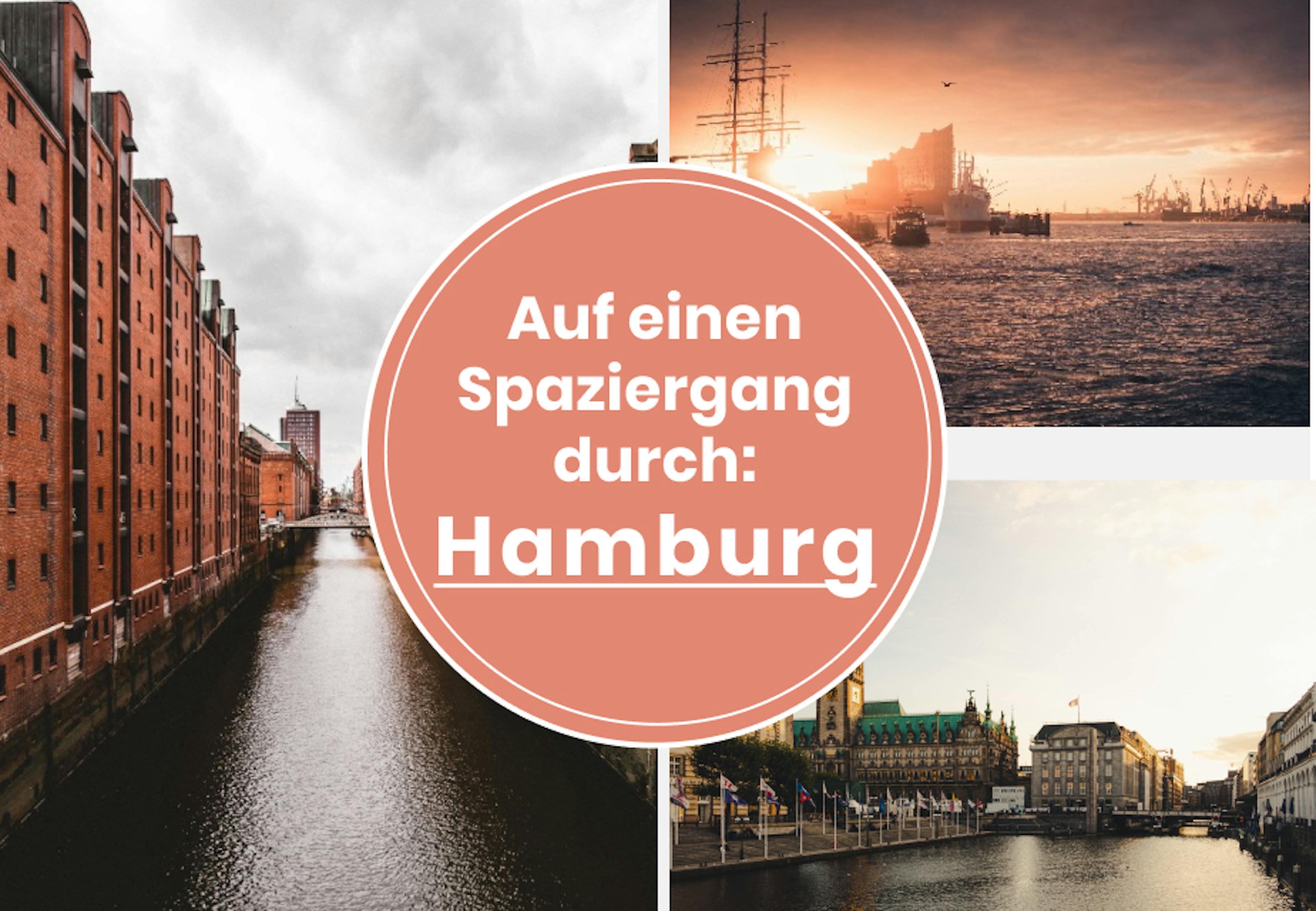 Auf einen Spaziergang durch Hamburg