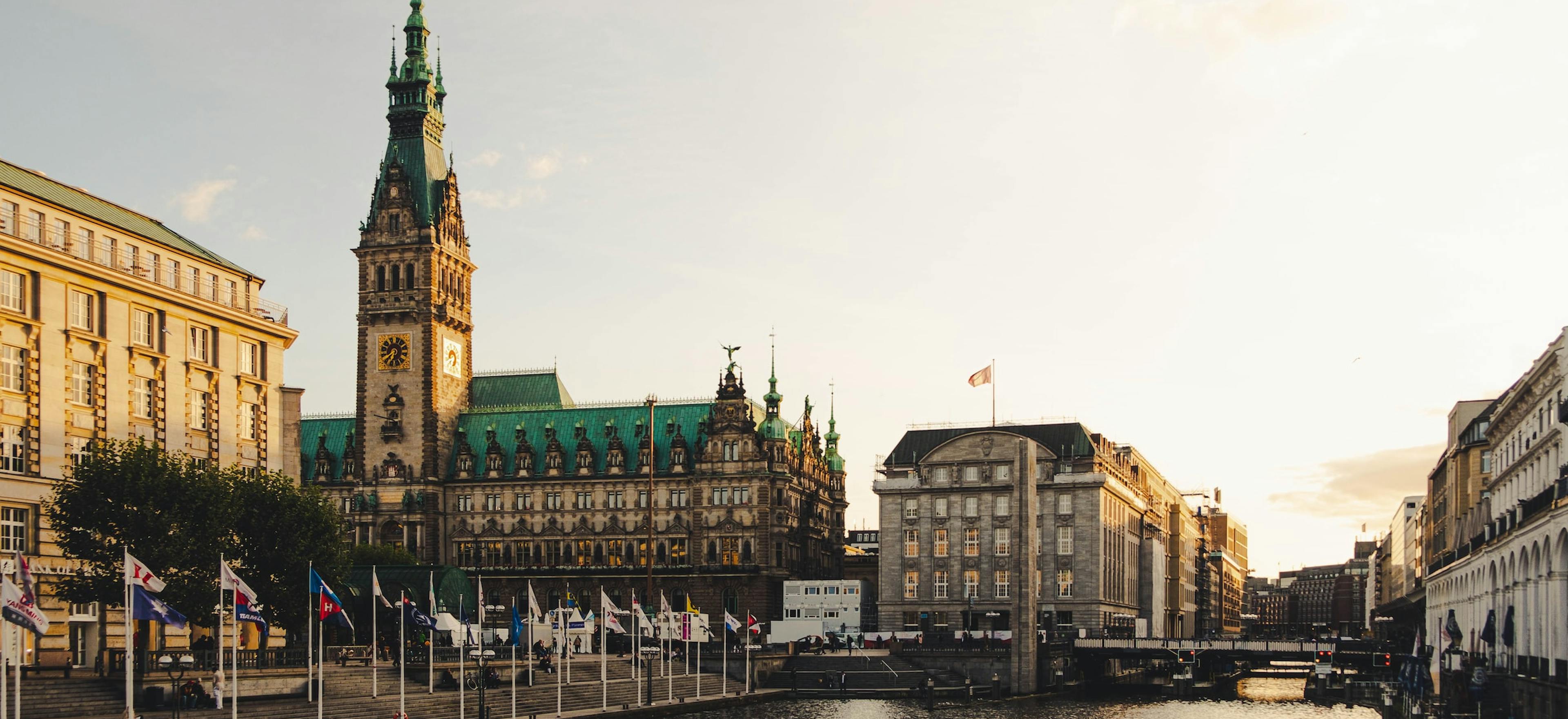 Auf einen Spaziergang durch Hamburg