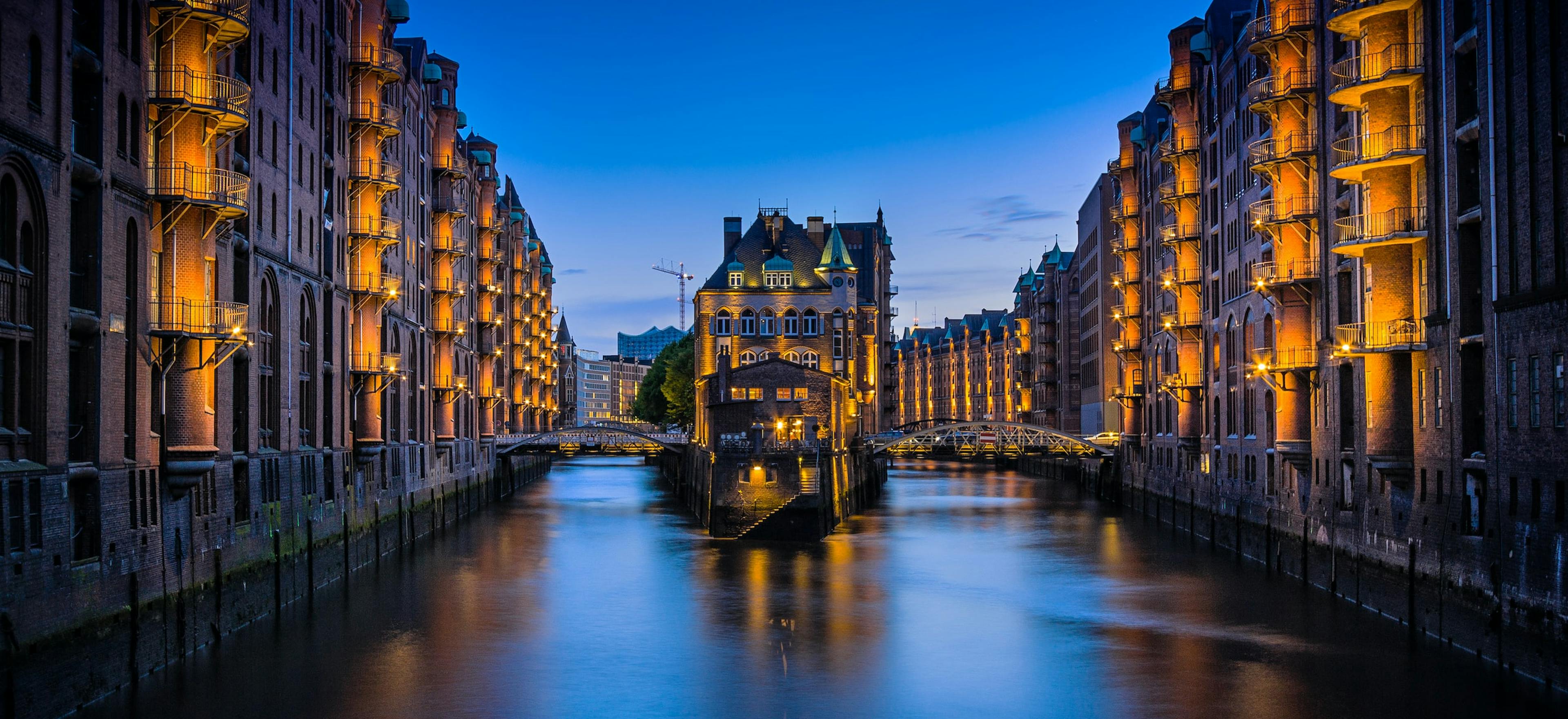 Auf einen Spaziergang durch Hamburg