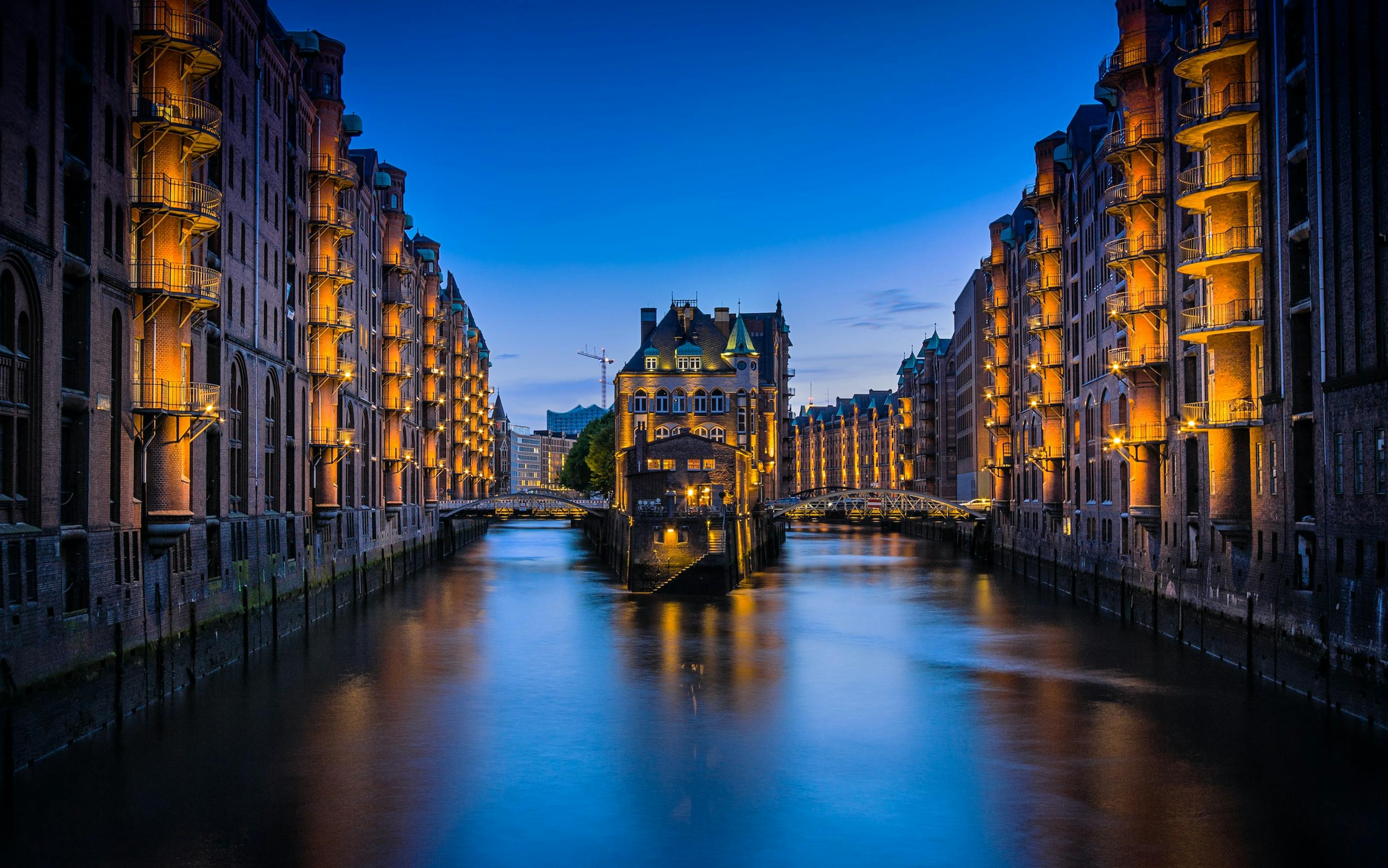 Auf einen Spaziergang durch Hamburg