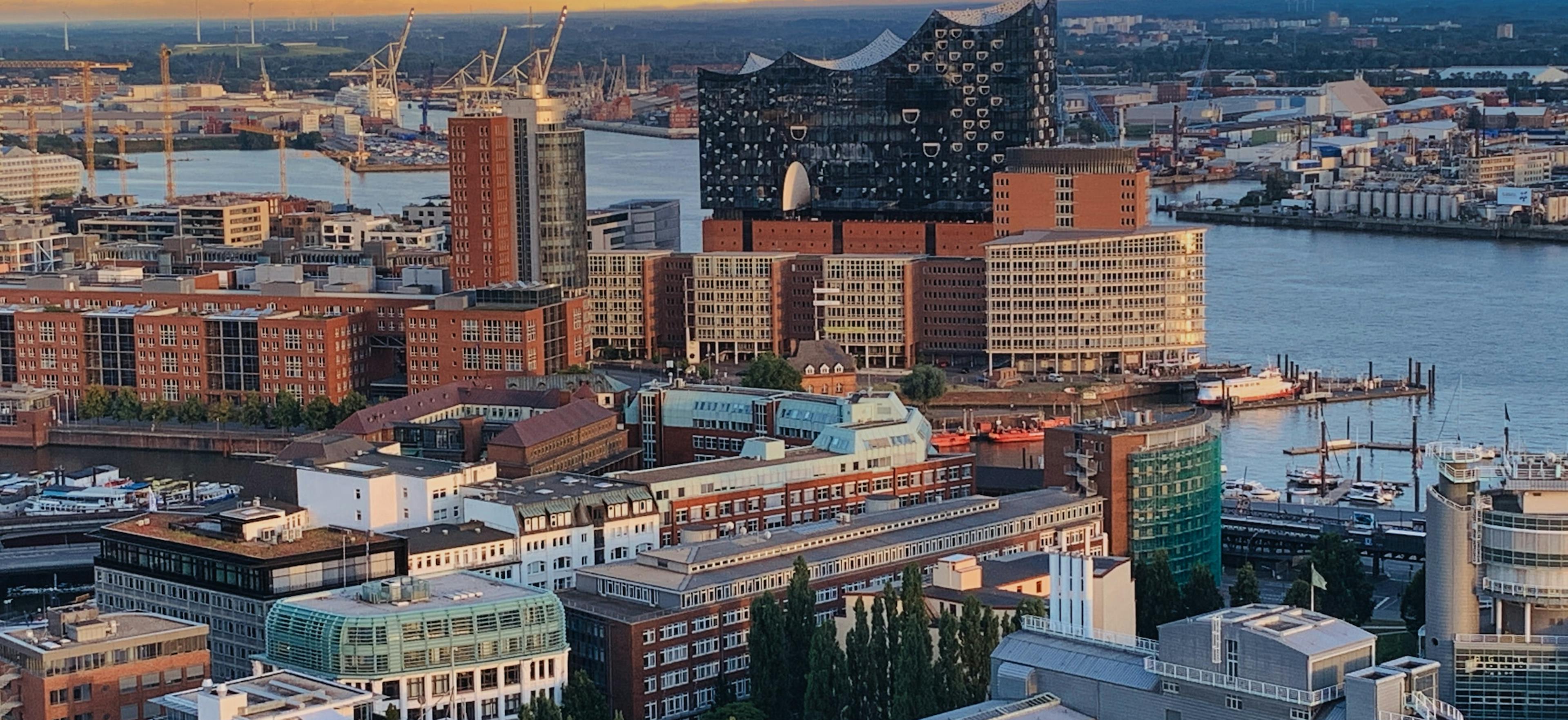 Auf einen Spaziergang durch Hamburg