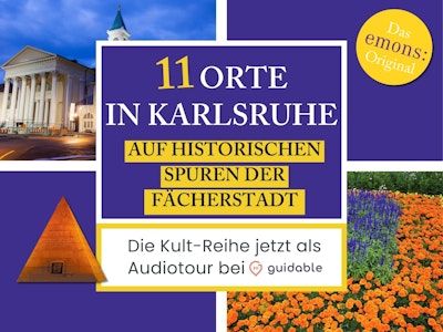11 Orte in Karlsruhe: Auf historischen Spuren der Fächerstadt