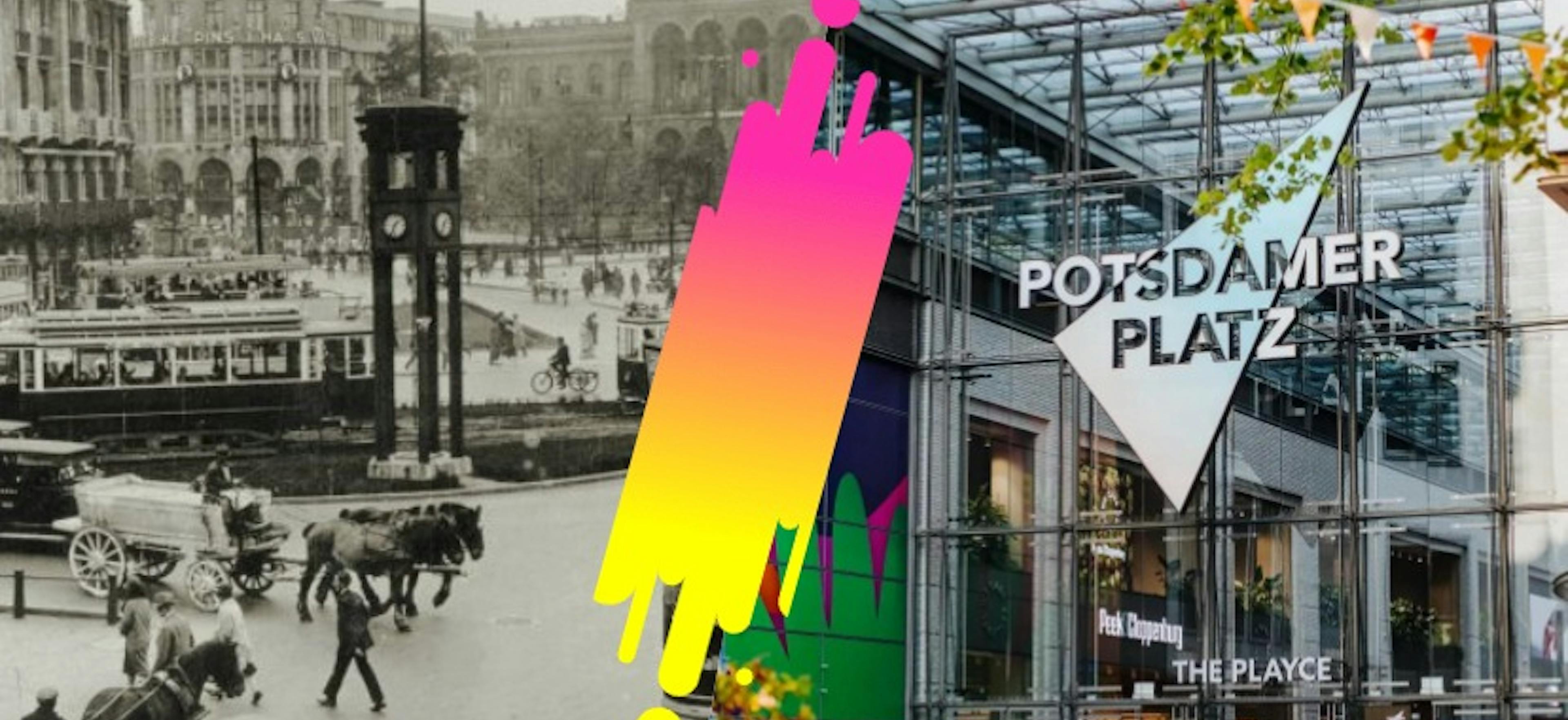 Potsdamer Platz - das alte und neue Zentrum Berlins - Alt