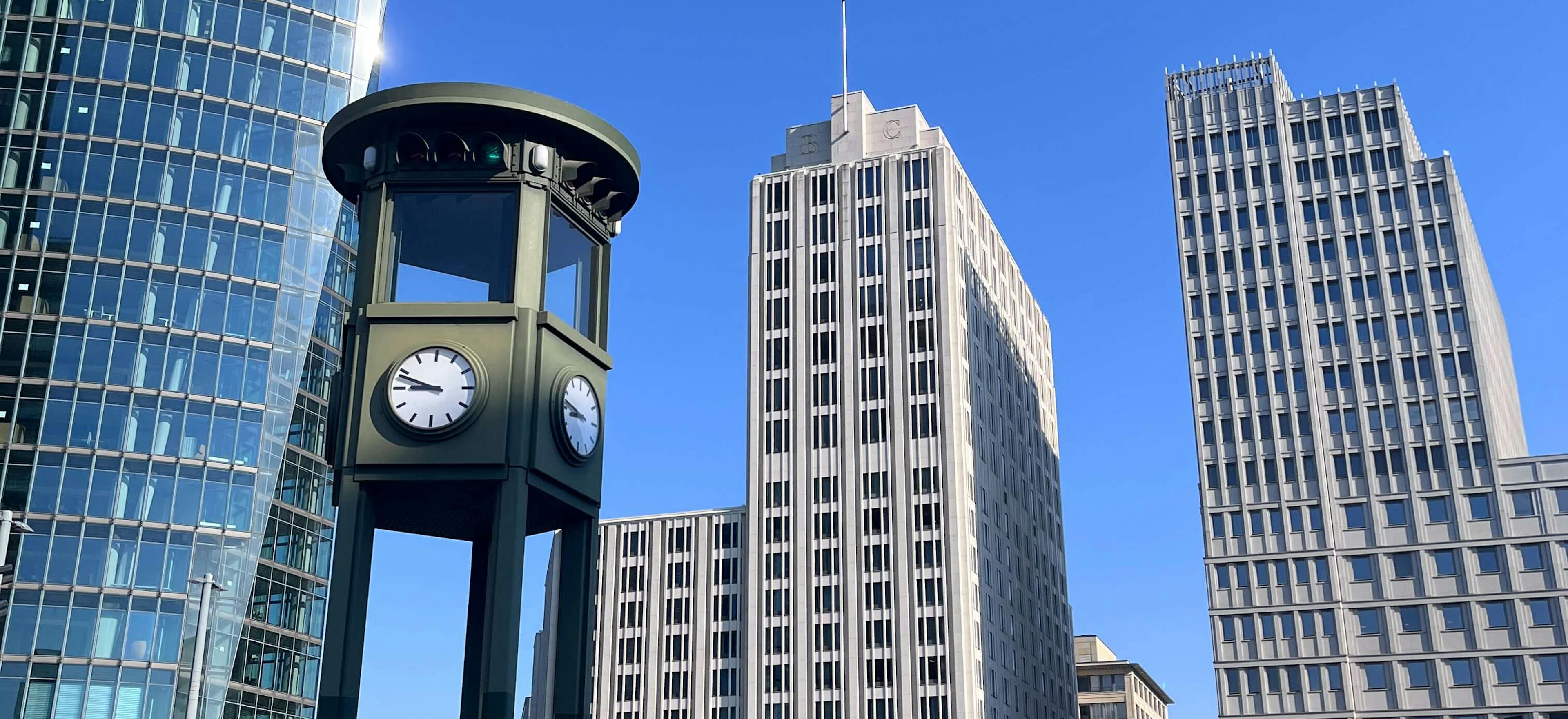Potsdamer Platz - das alte und neue Zentrum Berlins - Alt