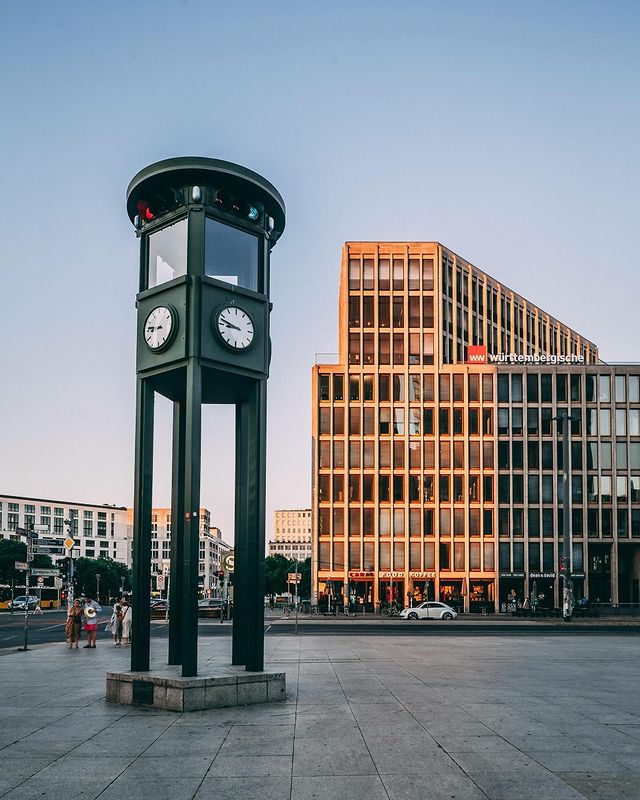 Historische Ampelanlage in Berlin
