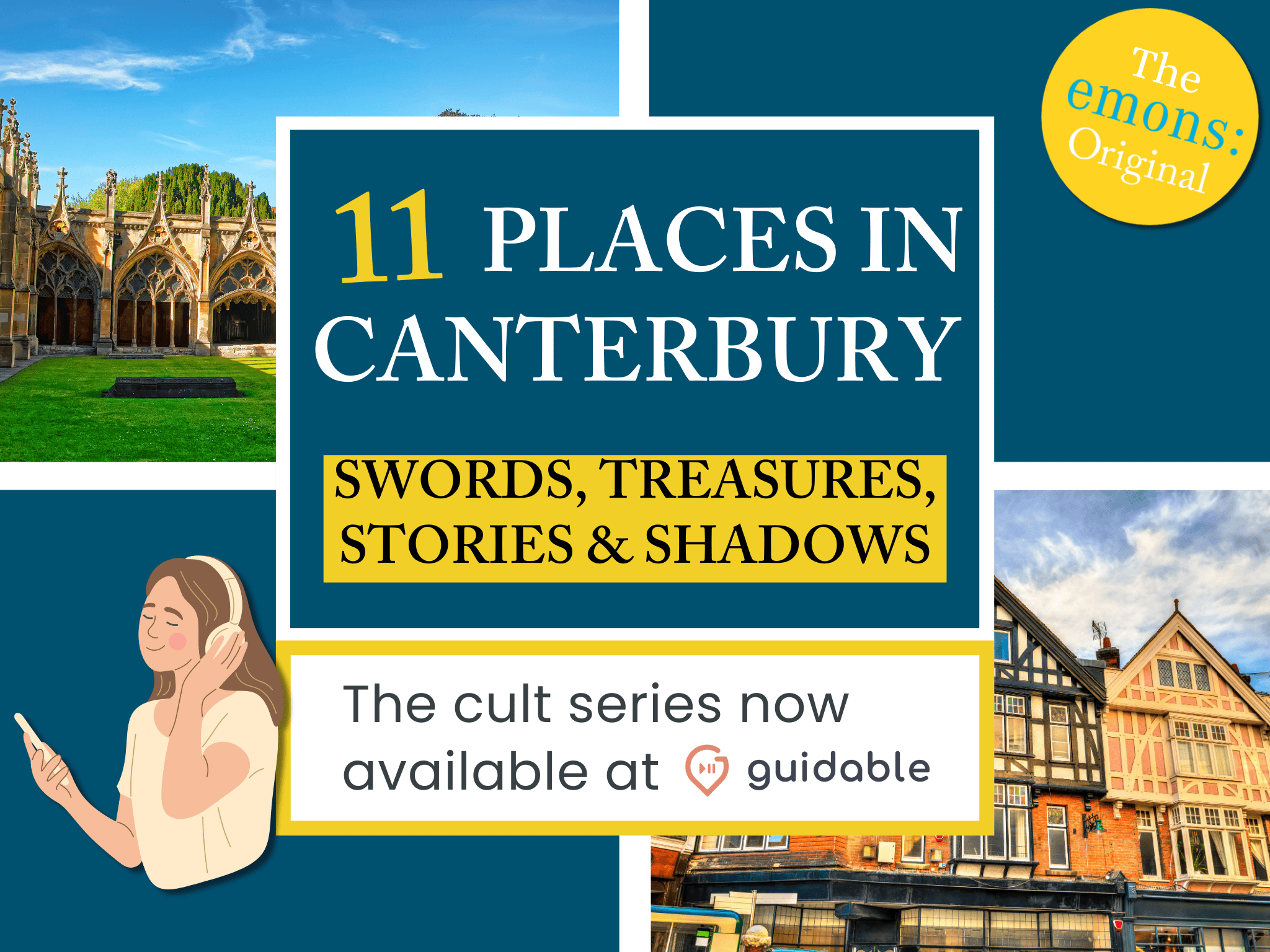 11 places in Canterbury Swords, Treasures,
Stories & Shadows