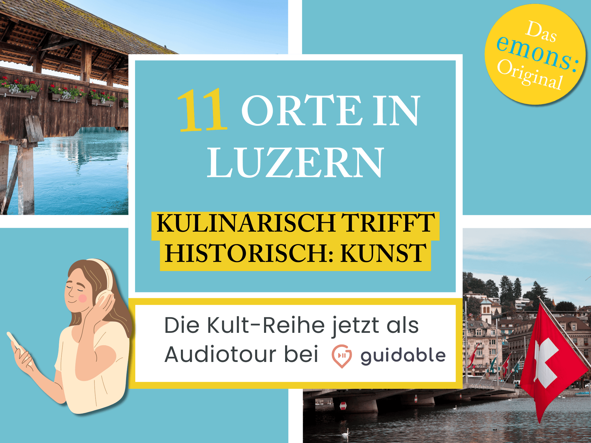 11 places in Lucerne Culinary meets
Historical: Art