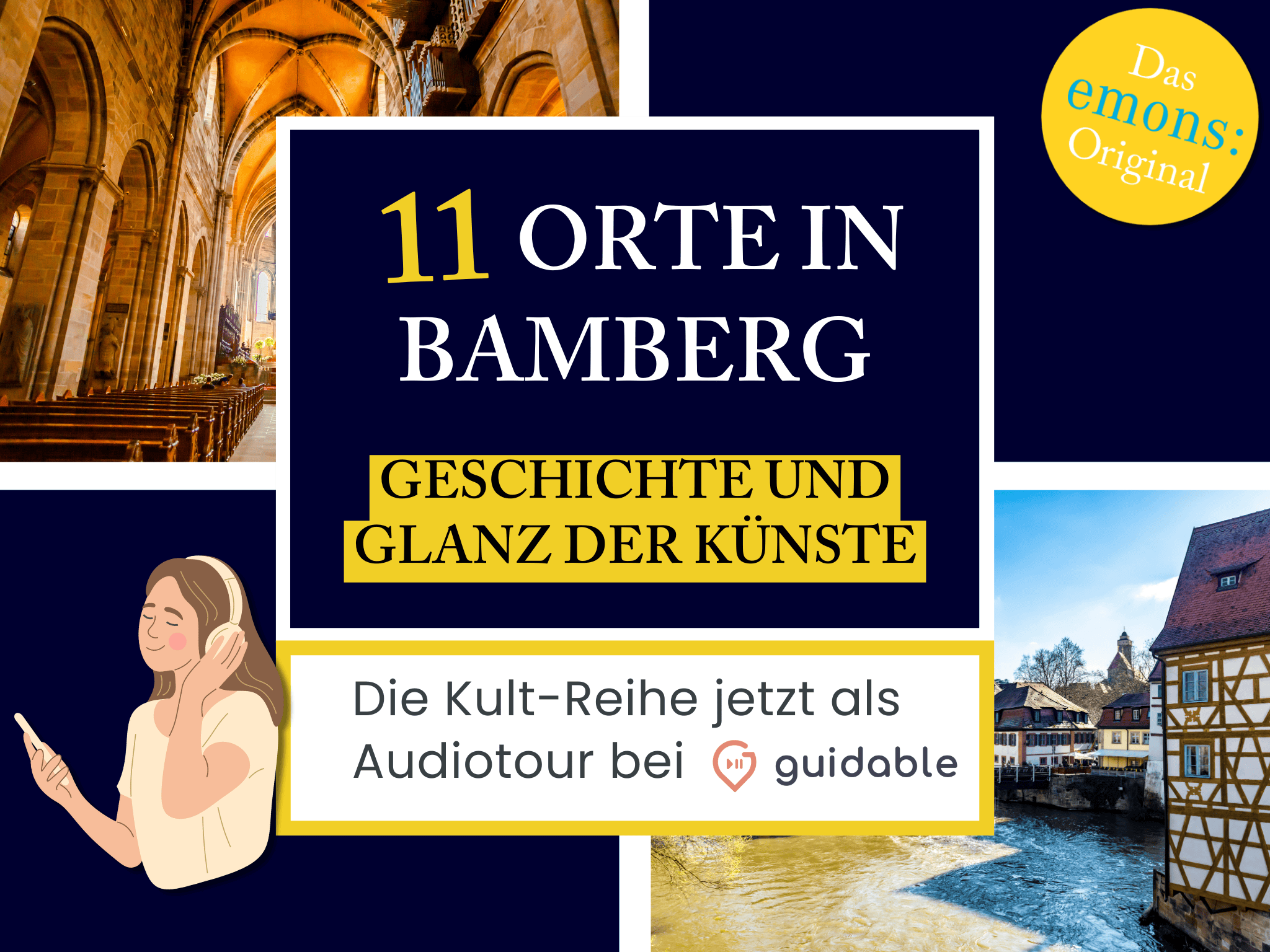 11 places in Bamberg history and
splendor of the arts