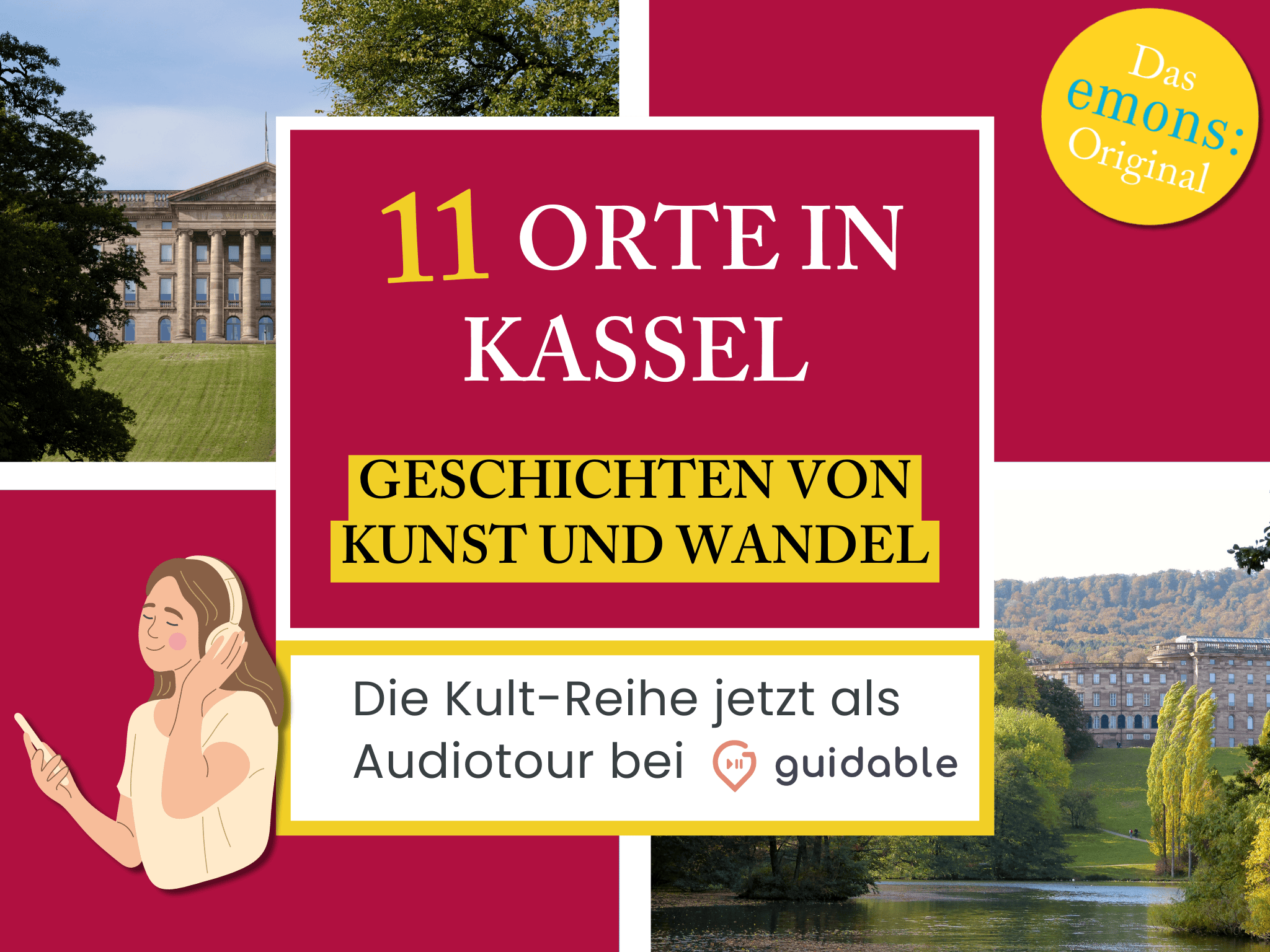 11 places in Kassel Stories from 
Art and change