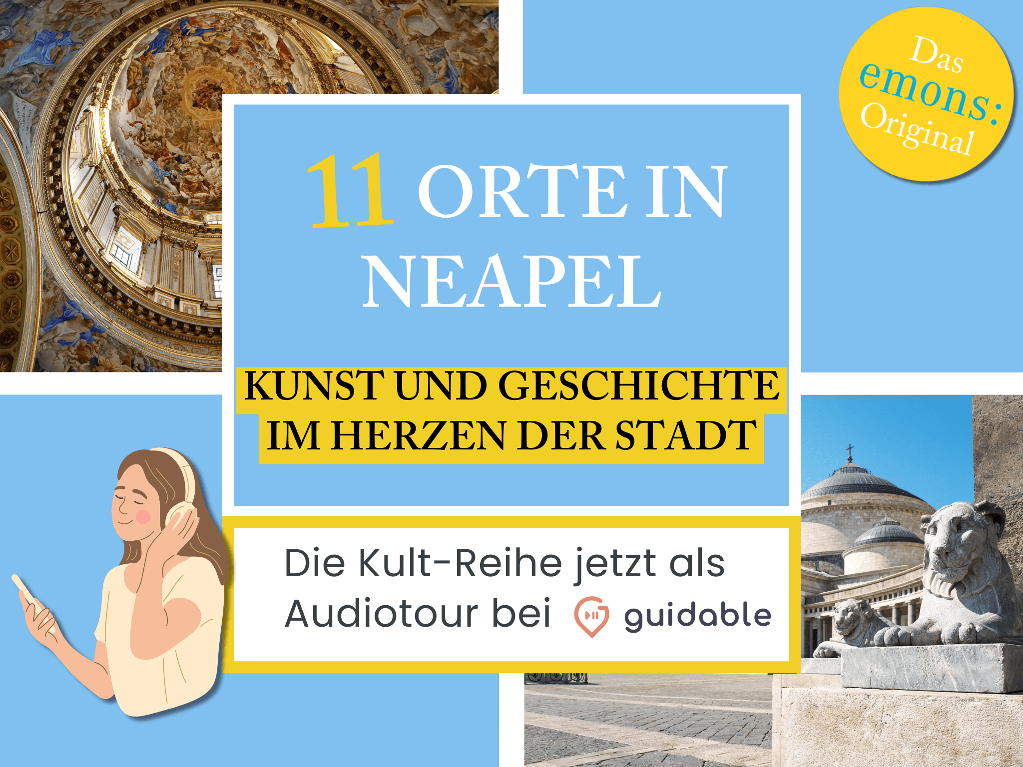 11 places in Naples art and history
in the heart of the city