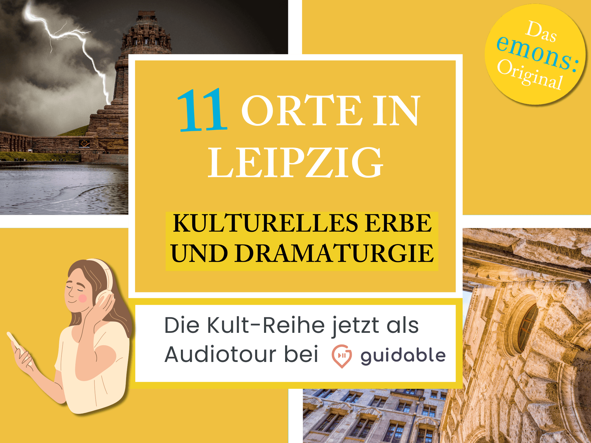 11 places in Leipzig cultural heritage
and dramaturgy