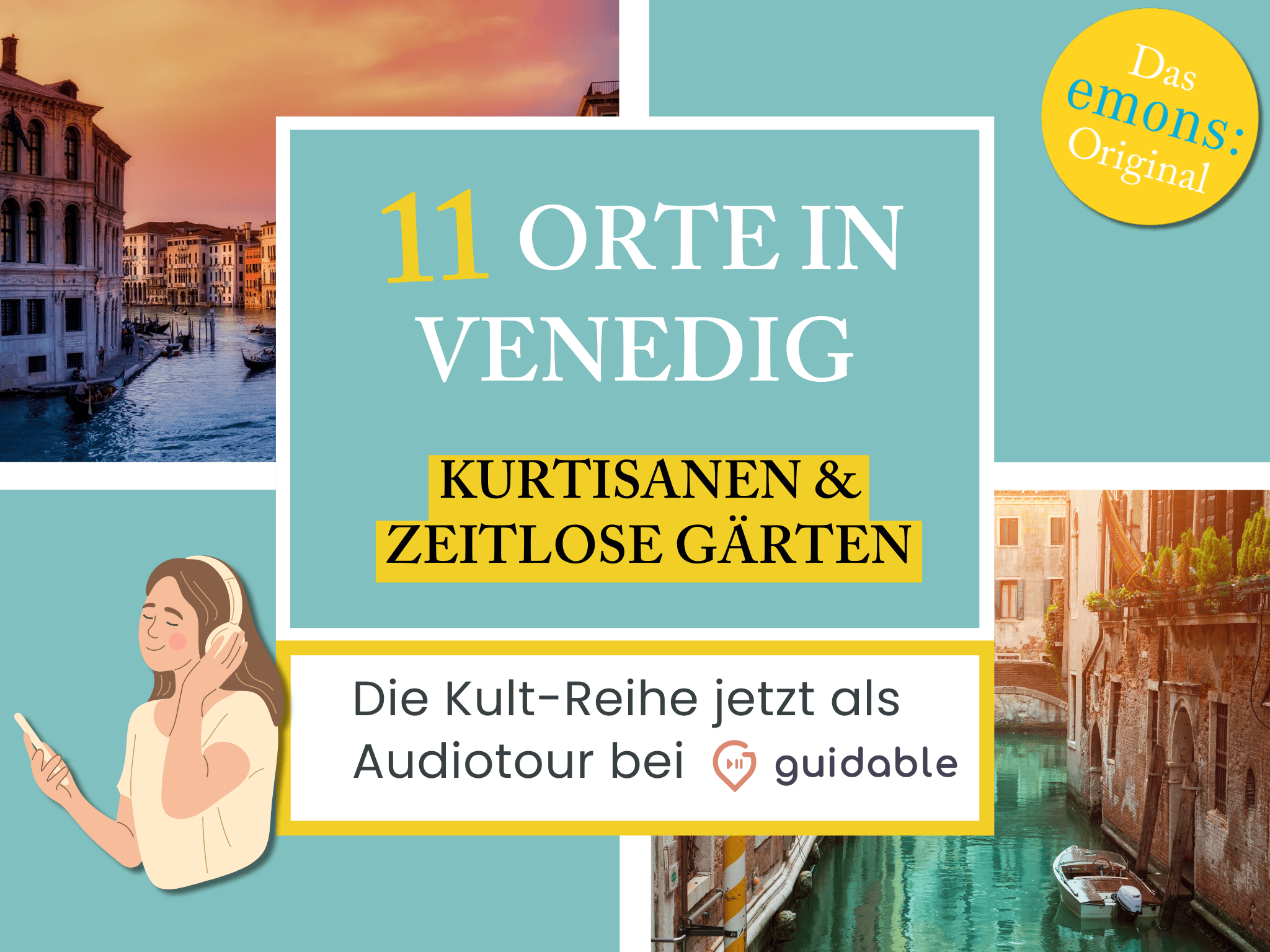 11 Places in Venice Courtesans &
Timeless gardens