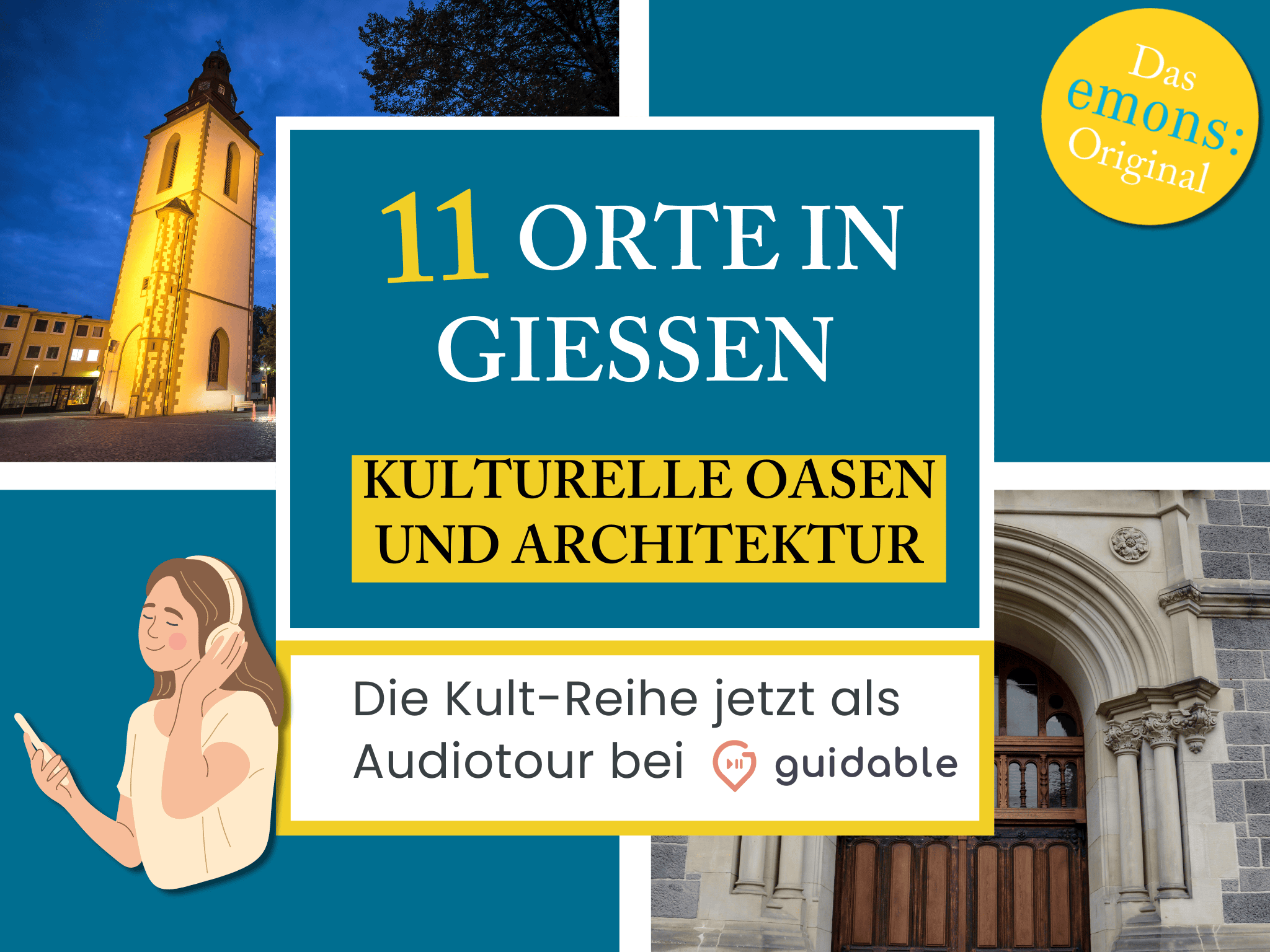 11 places in Gießen Cultural oases
and architecture
