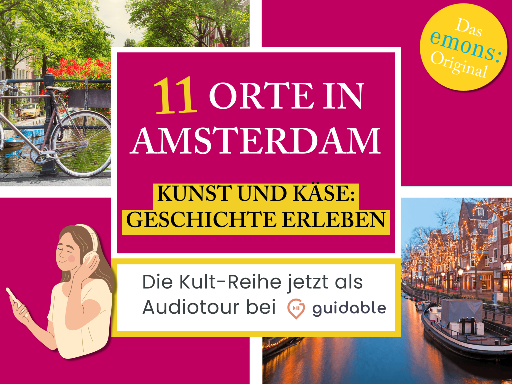 11 Places in Amsterdam Art and Cheese:
Experience history