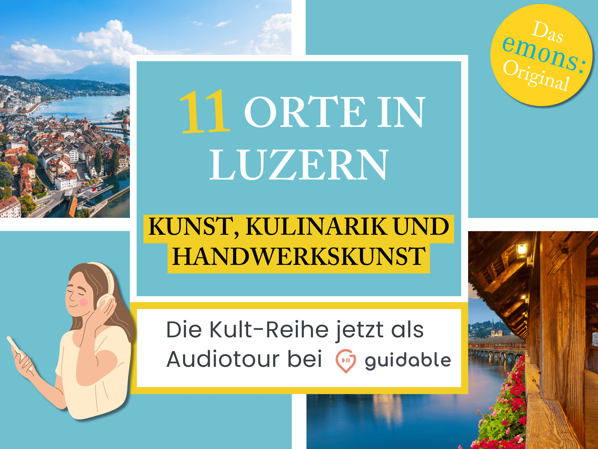 11 places in Lucerne art, cuisine
and craftsmanship