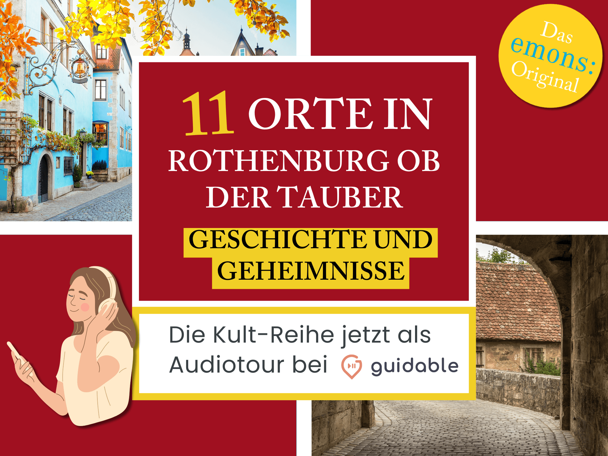 11 places in Rothenburg ob der Tauber history and 
Secrets