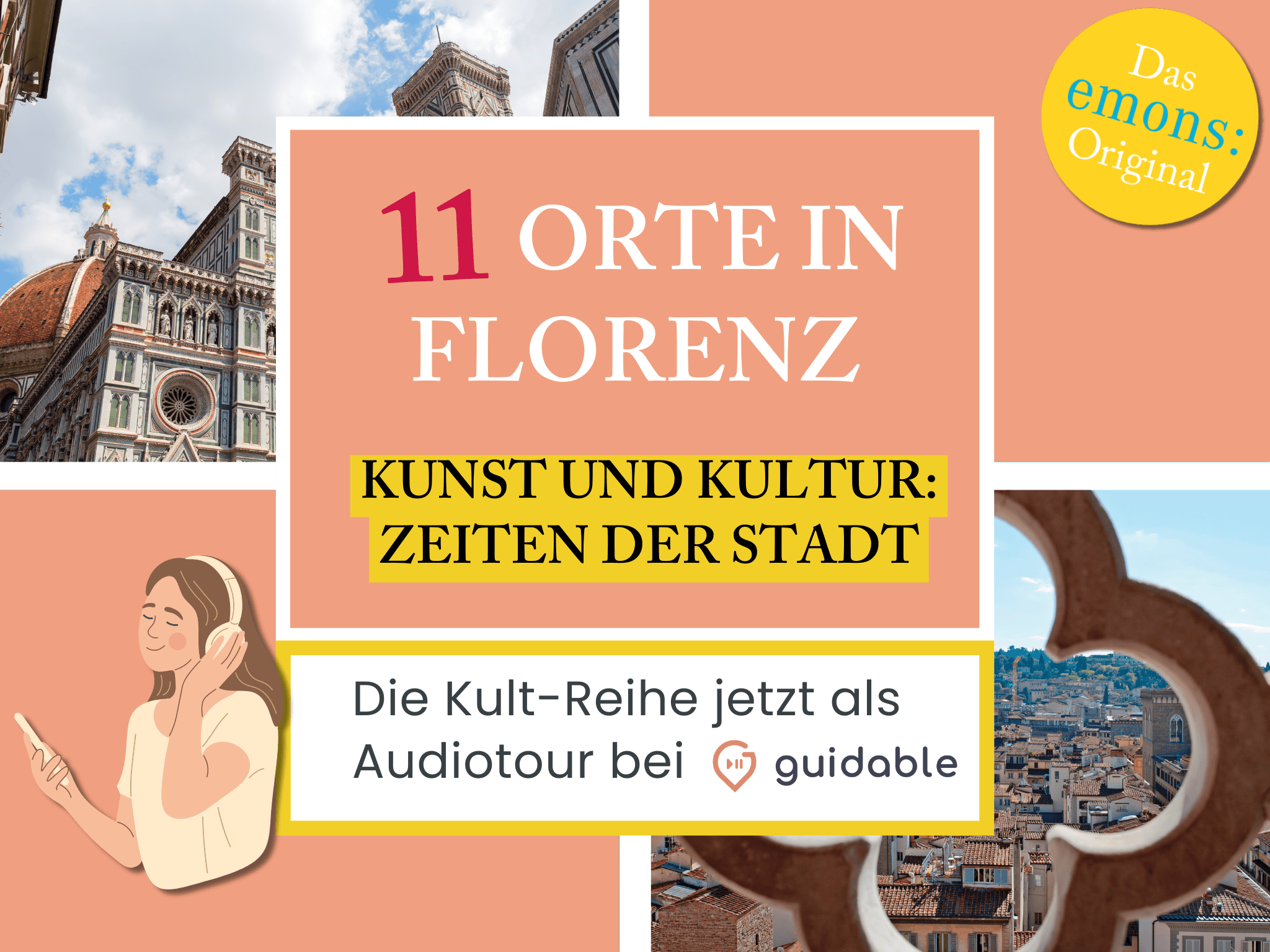 11 places in Florence art and culture:
times of the city