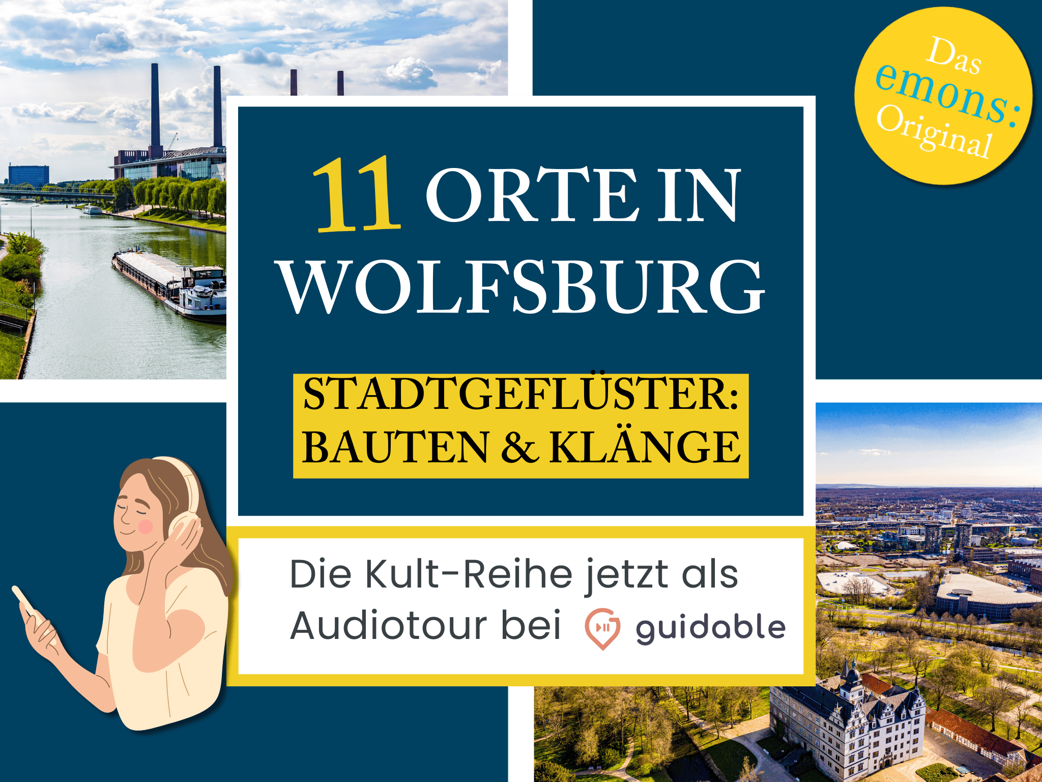 11 places in Wolfsburg city whispers:
Buildings & sounds