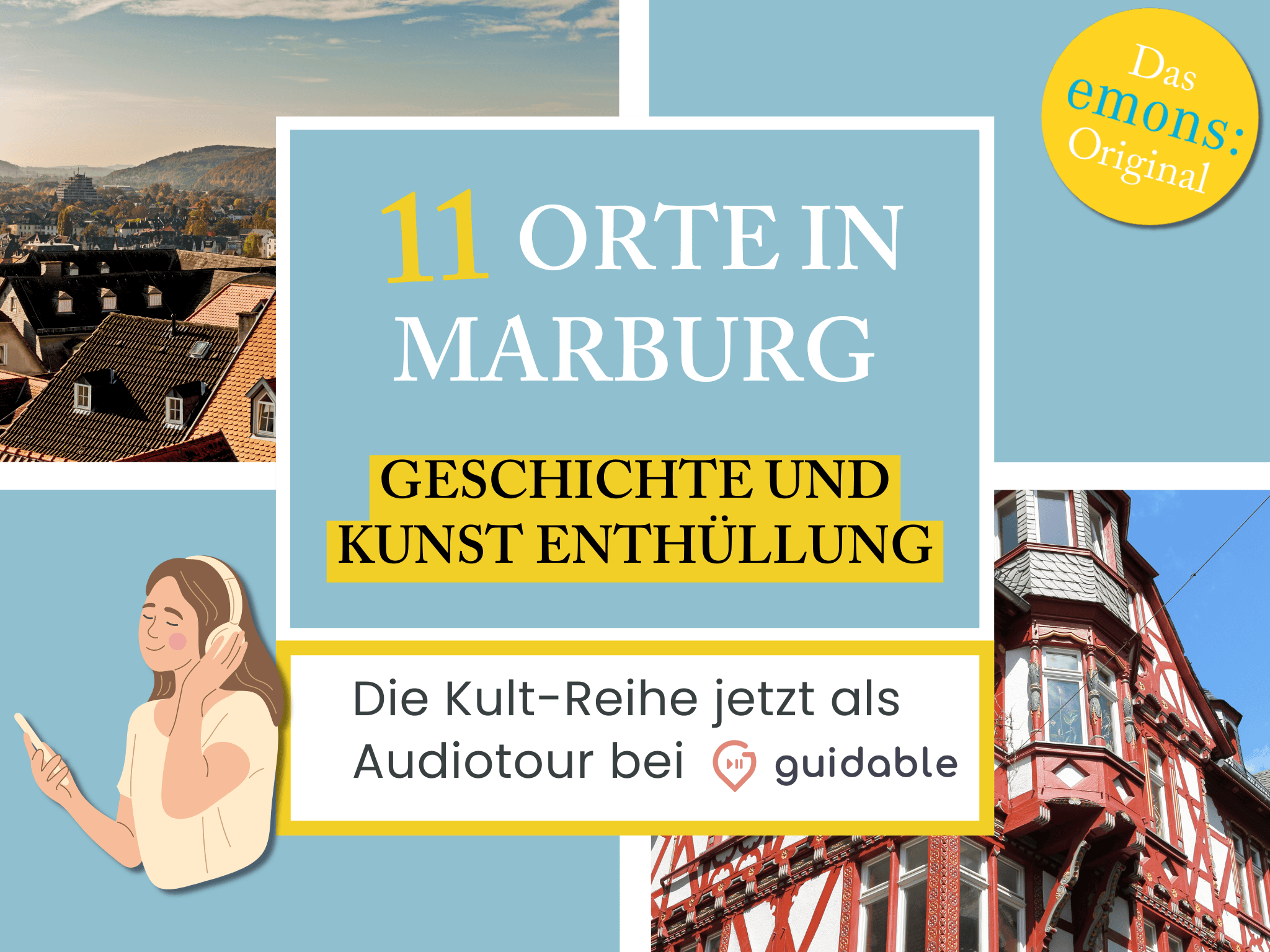 11 places in Marburg History and
Art Unveiling
