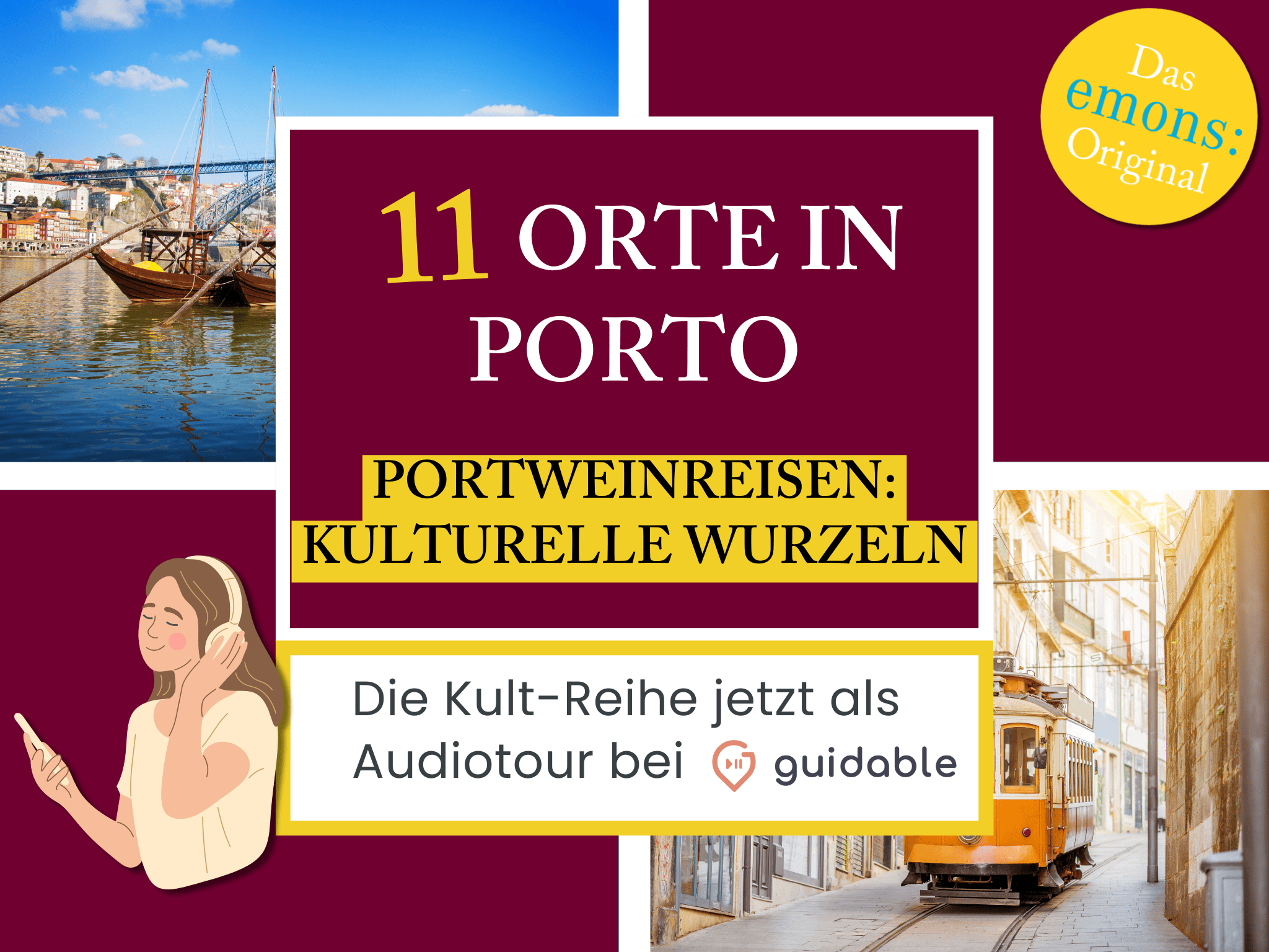 11 Places in Porto Port Wine Tours:
Cultural roots