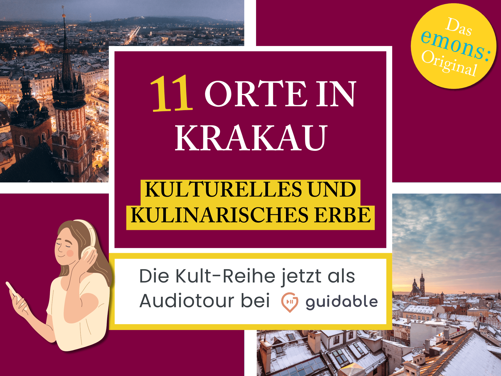 11 places in Krakow Cultural and culinary
culinary heritage