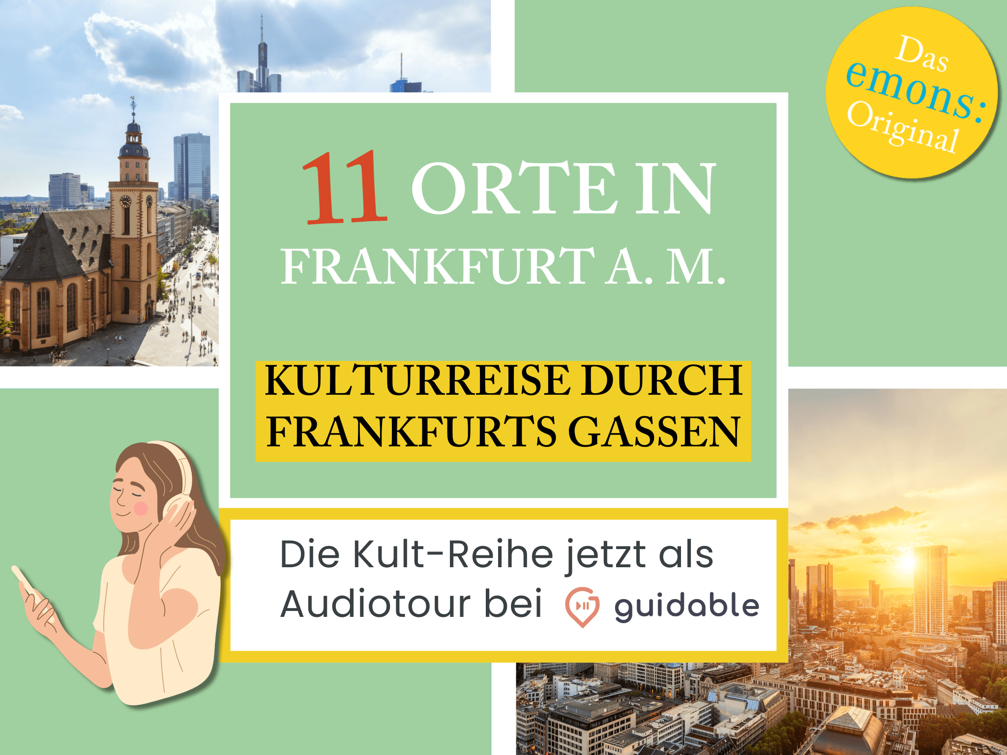 11 places in Frankfurt am Main cultural tour
Frankfurt's alleys