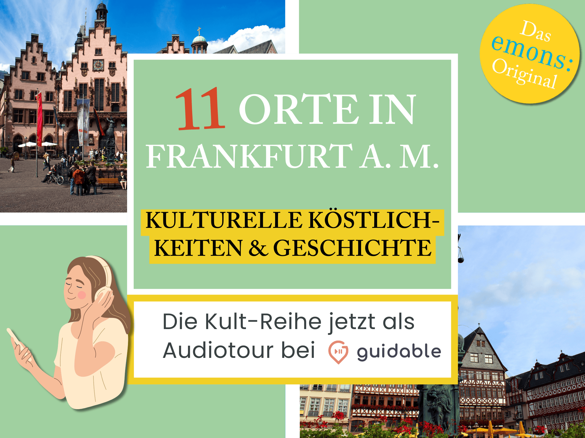 11 places in Frankfurt am Main Cultural delicacies
delicacies & history