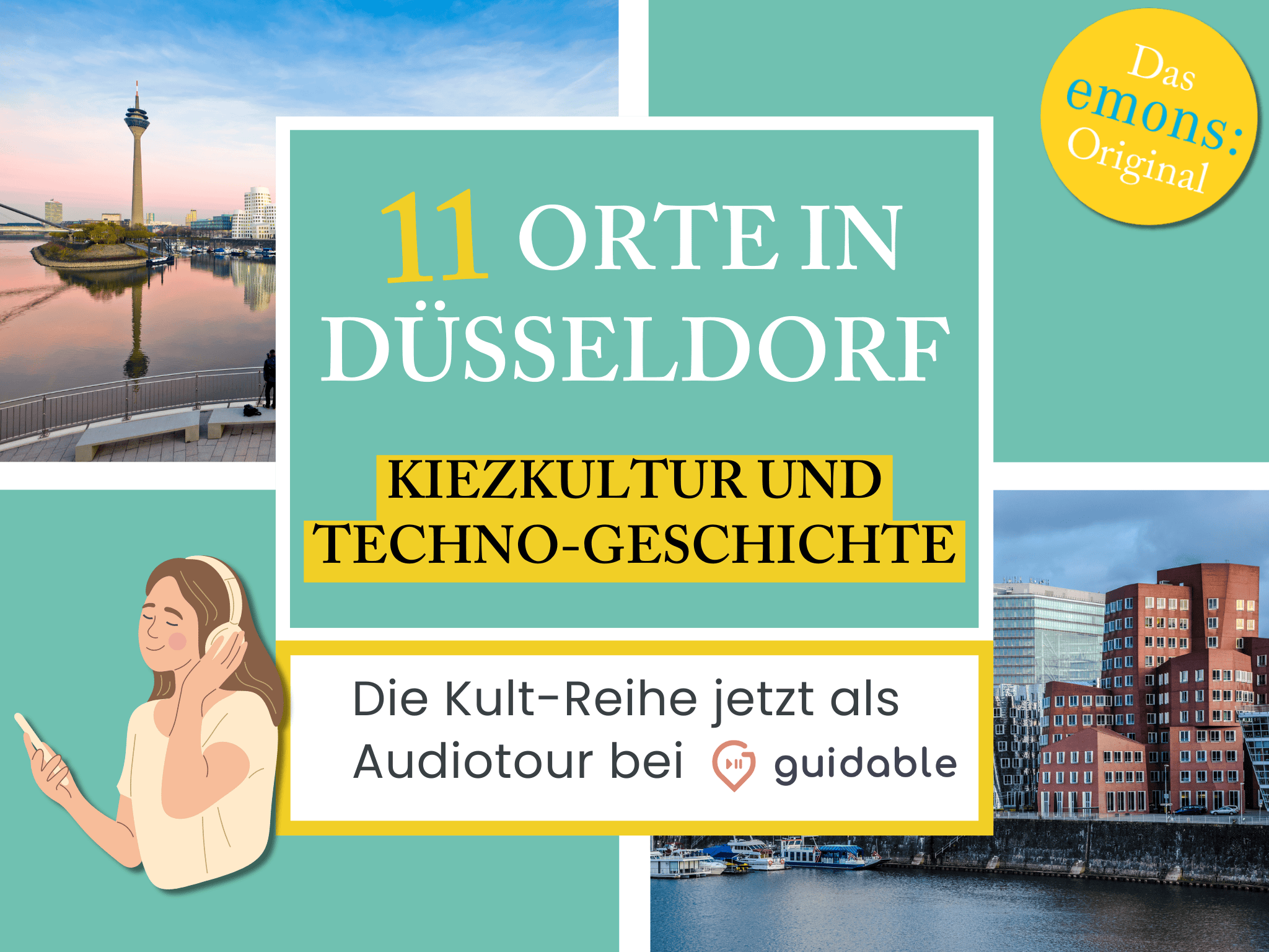 11 places in Düsseldorf neighborhood culture and 
Techno history