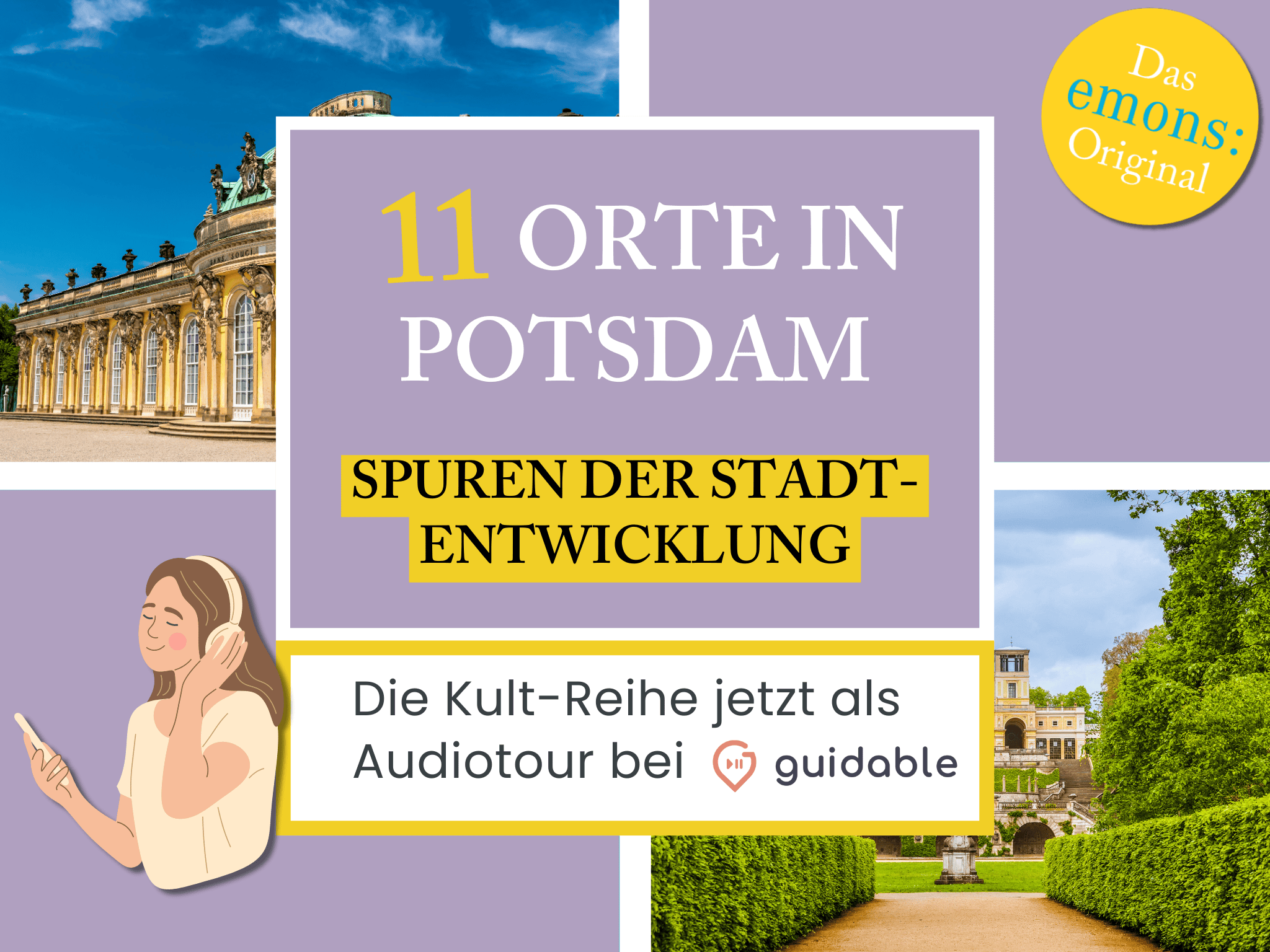 11 places in Potsdam Traces of the city
development