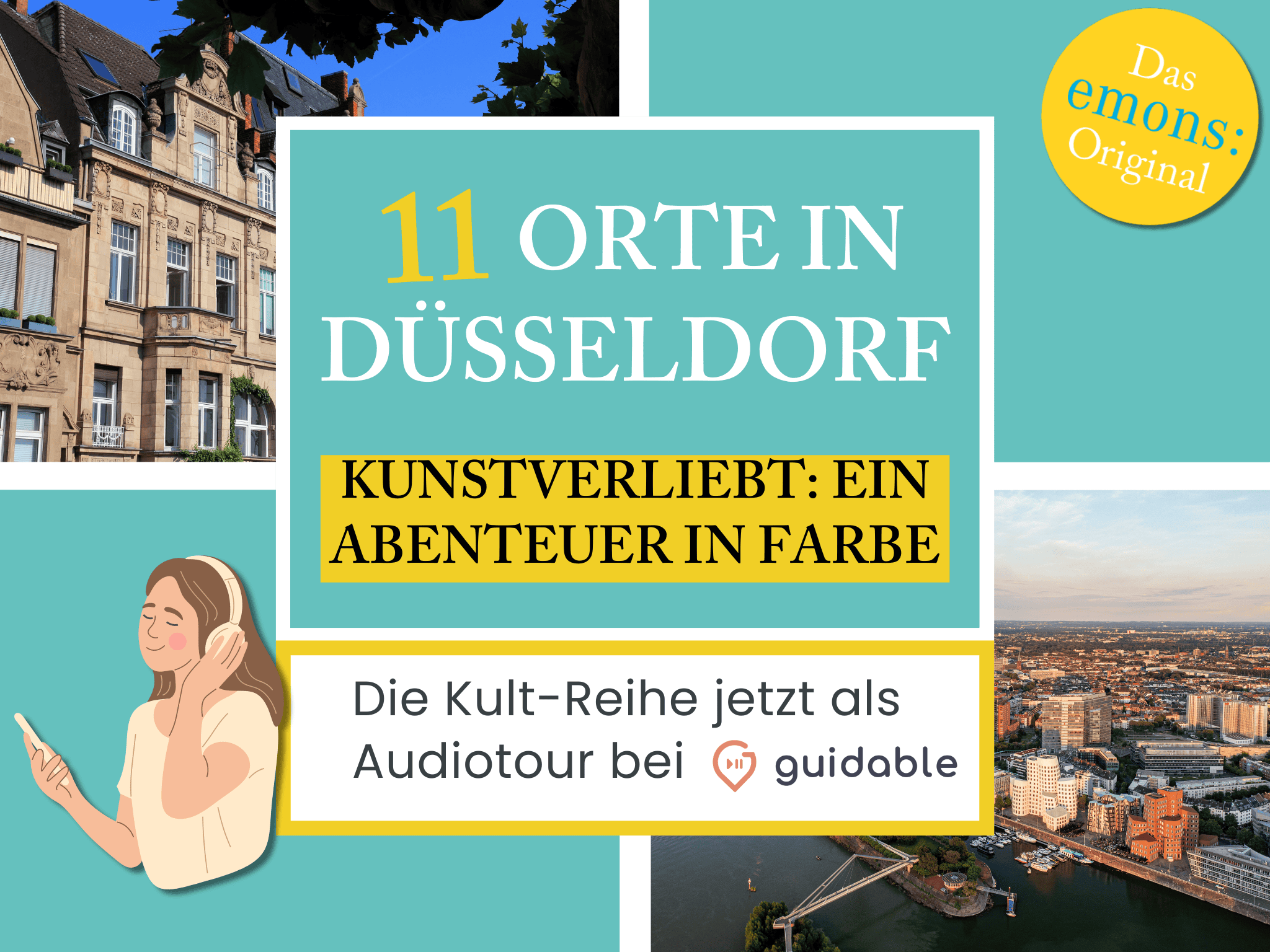 11 places in Düsseldorf in love with art: A 
Adventures in color