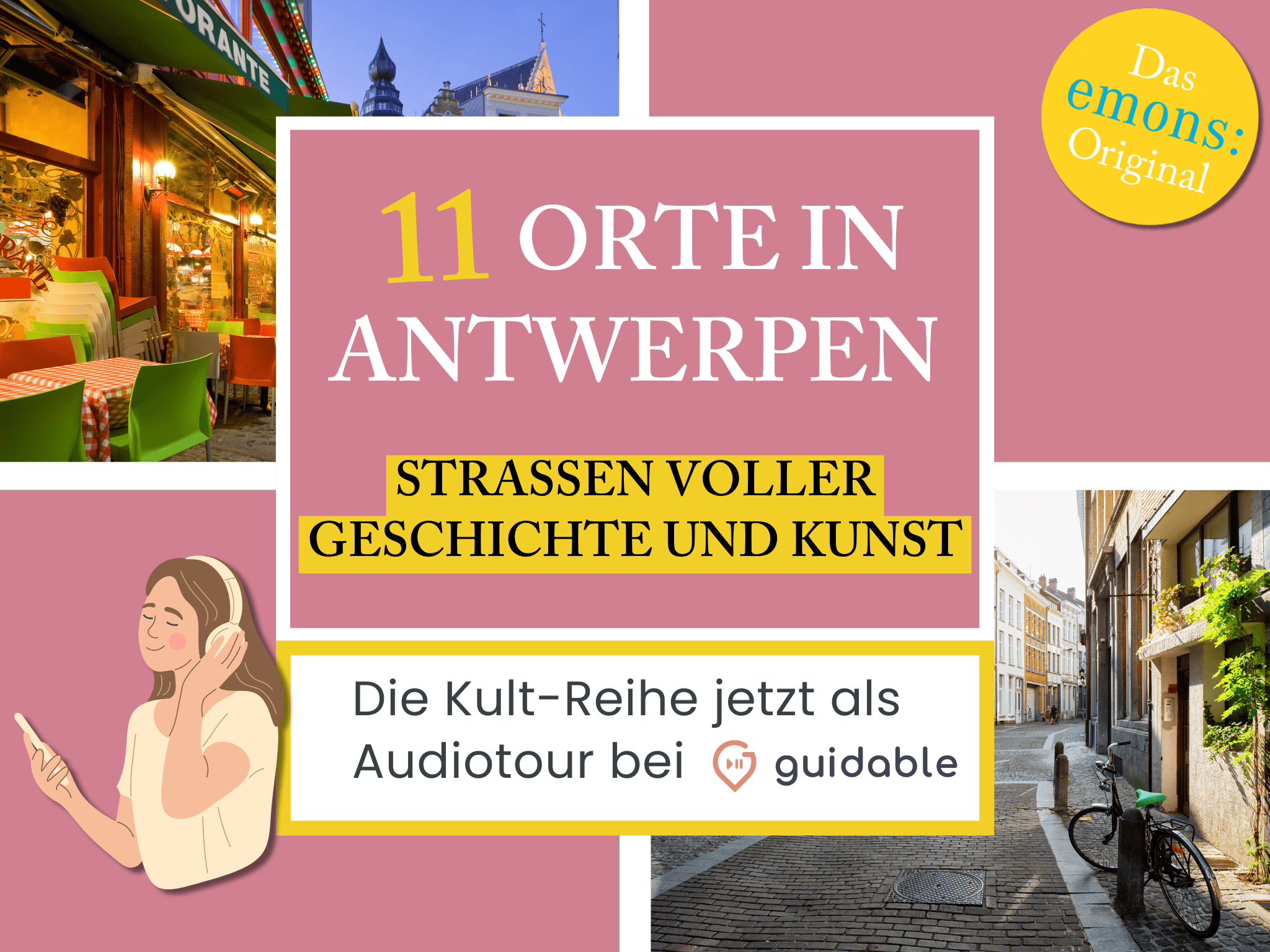 11 places in Antwerp Streets full of
history and art